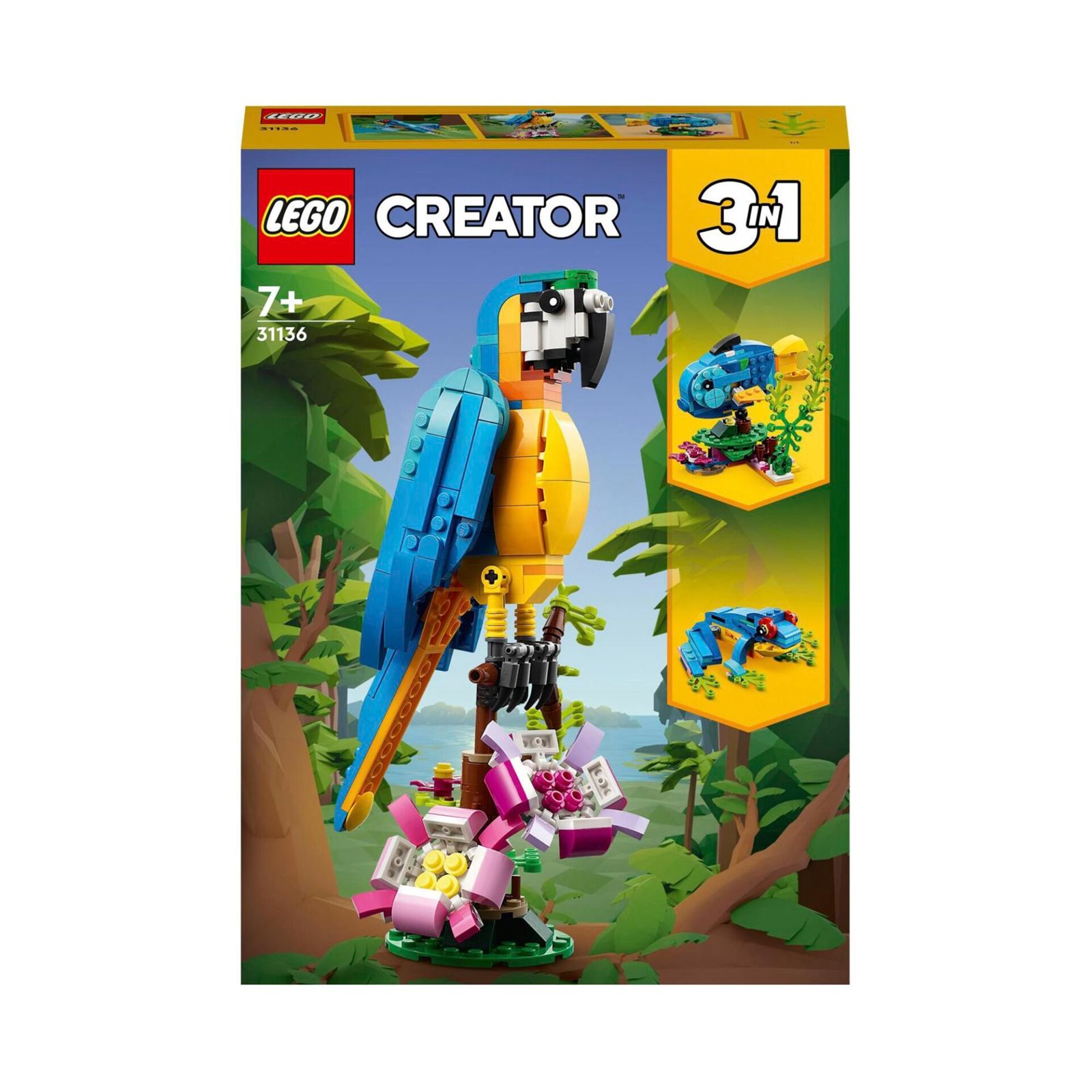 LEGO Creator 31136 Pappagallo esotico