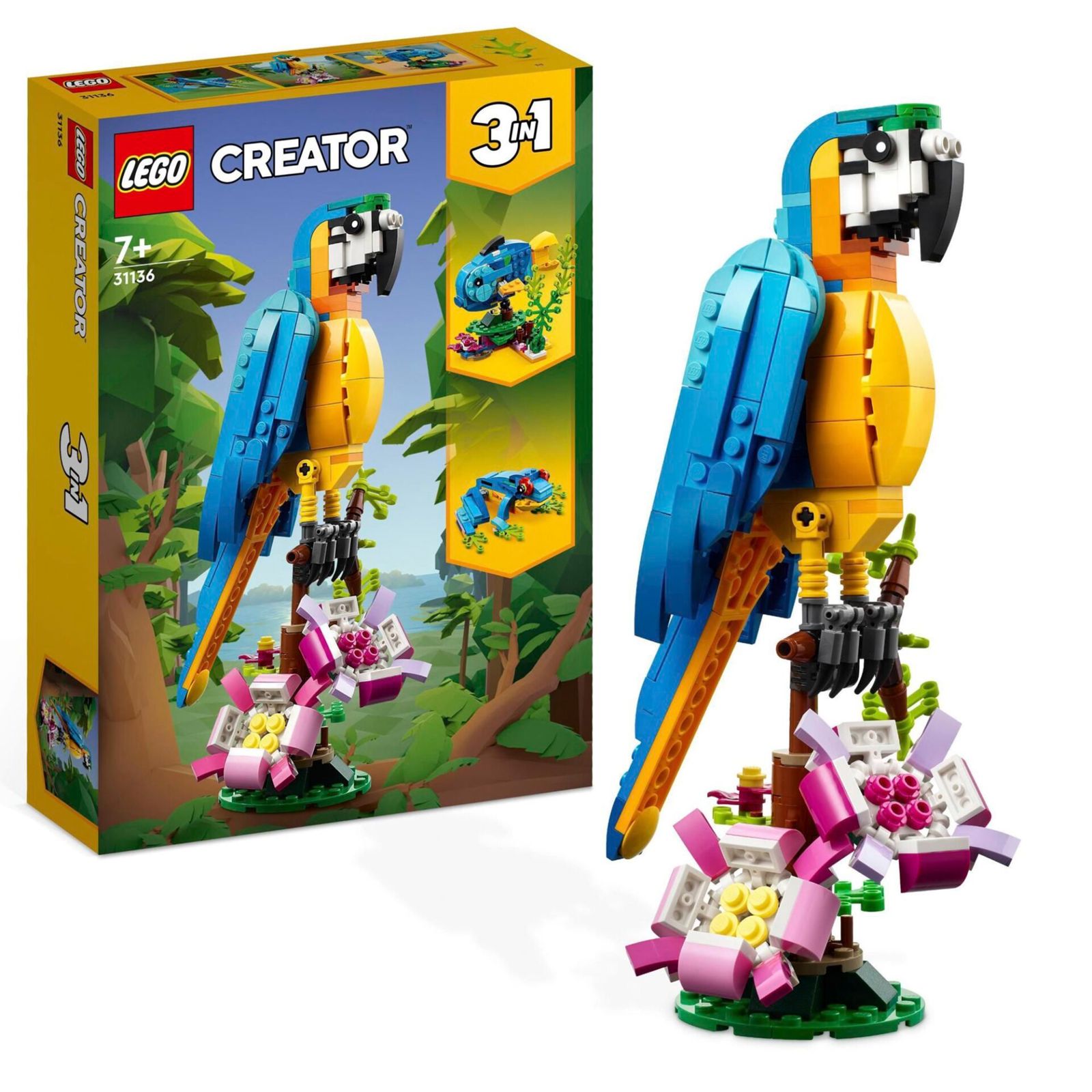 LEGO Creator 31136 Pappagallo esotico
