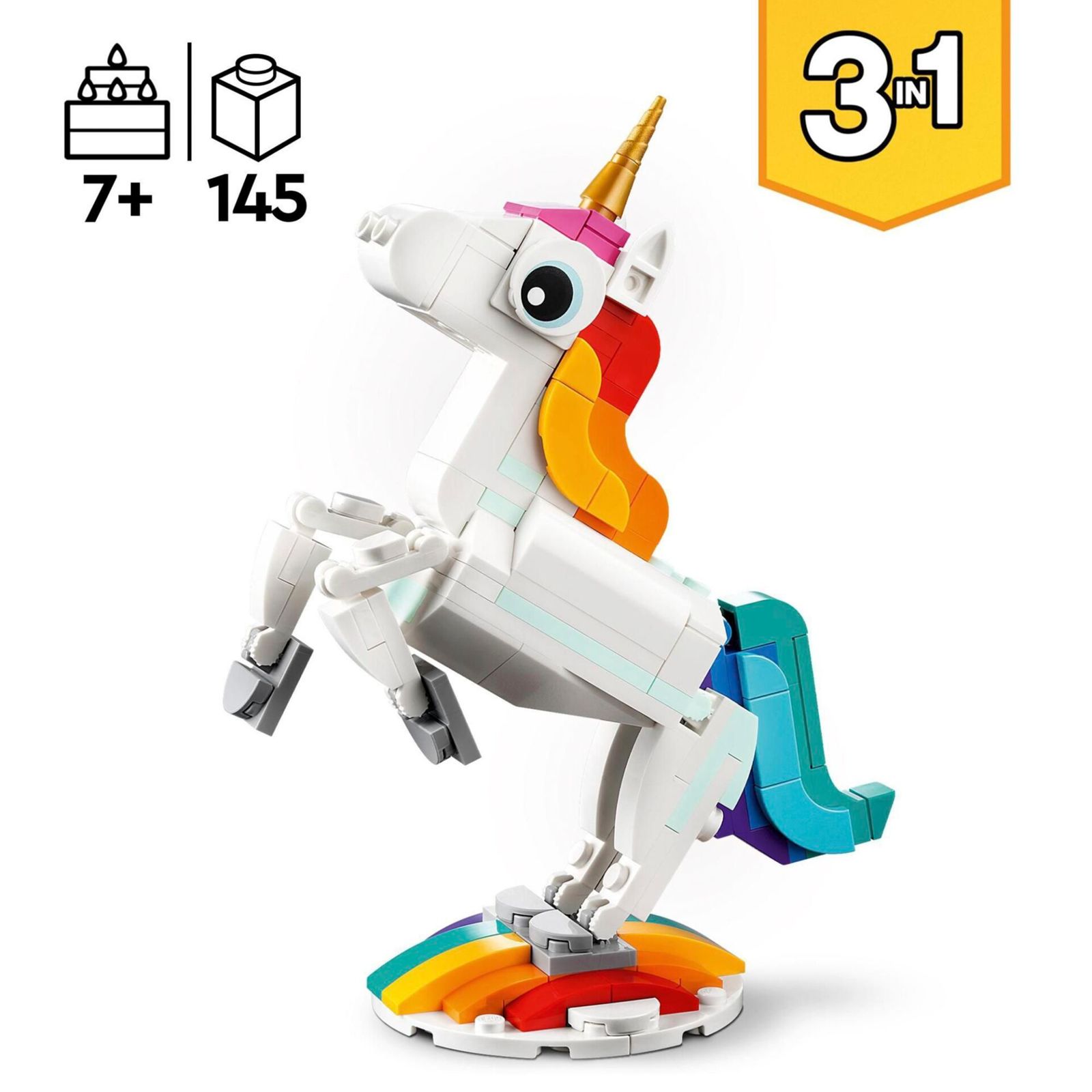 LEGO Creator 31140 Unicorno magico