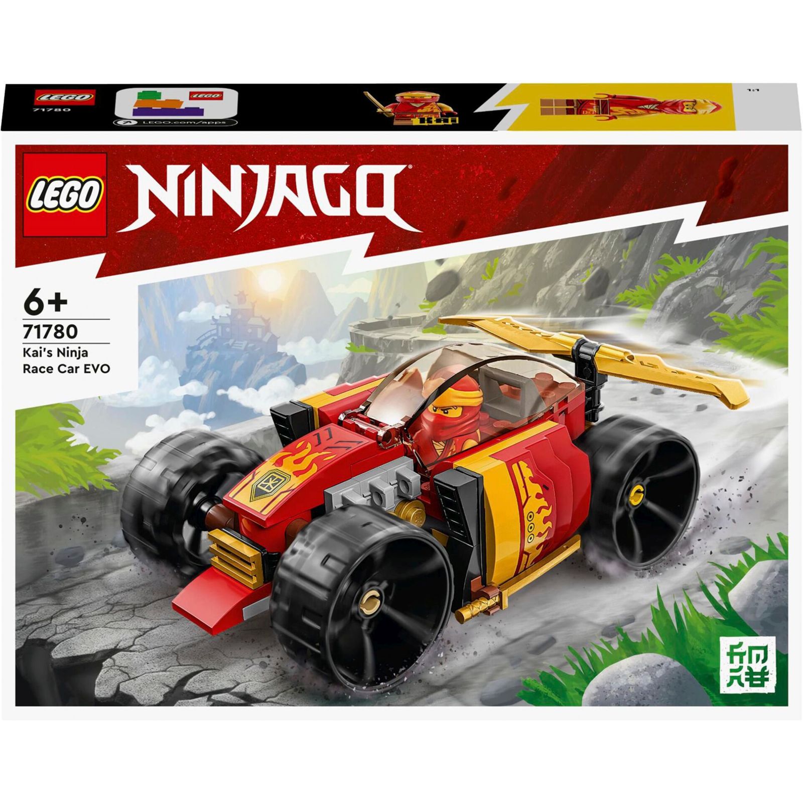 LEGO Ninjago 71780 Auto da corsa Ninja di Kai - EVO