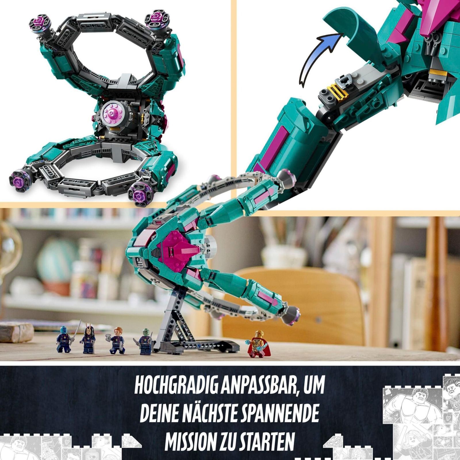 LEGO Super Hero Marvel 76255 The New Guardians' Ship