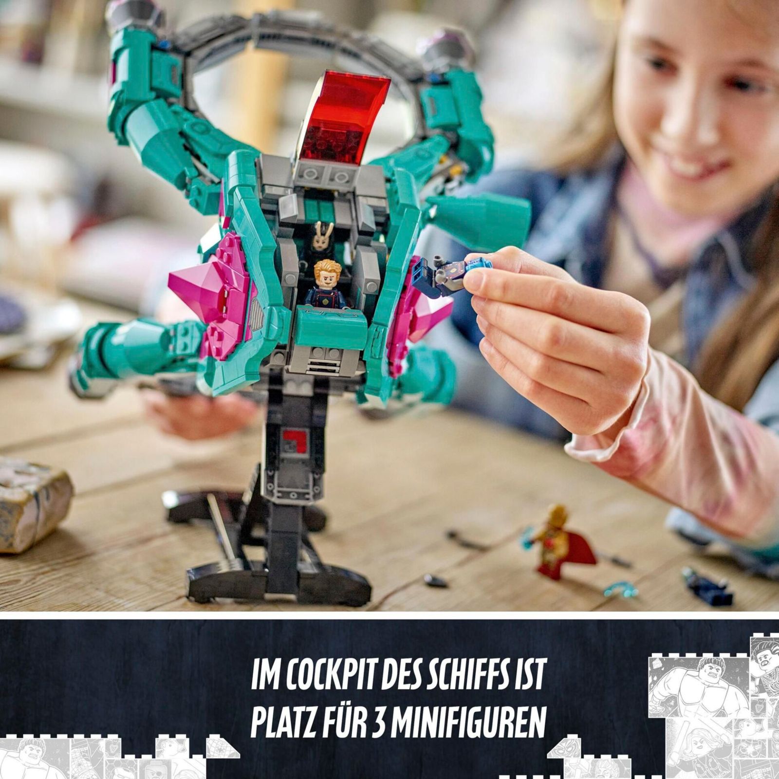 LEGO Super Hero Marvel 76255 The New Guardians' Ship