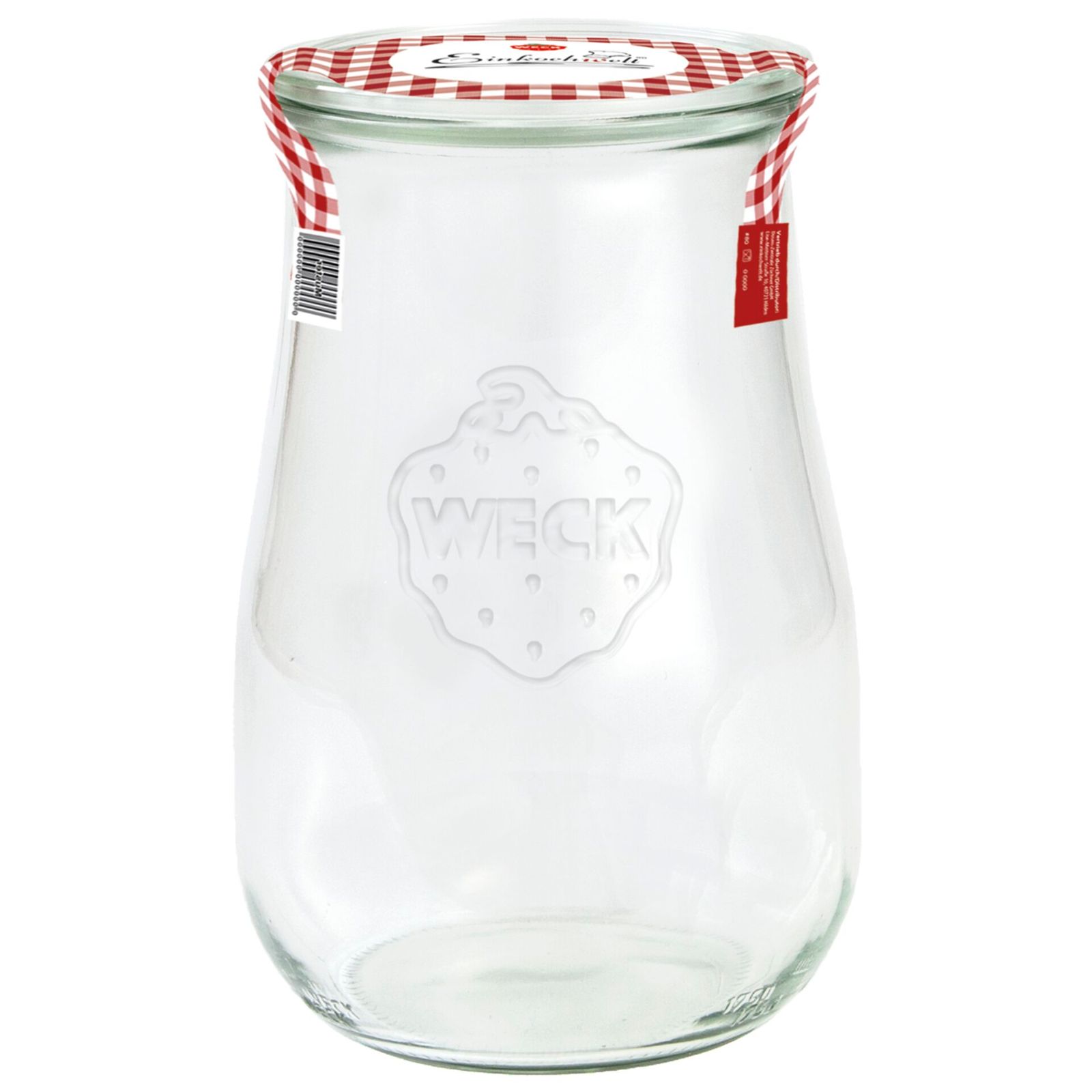 WECK vasetto forma tulipano bordo rotondo 1750ml