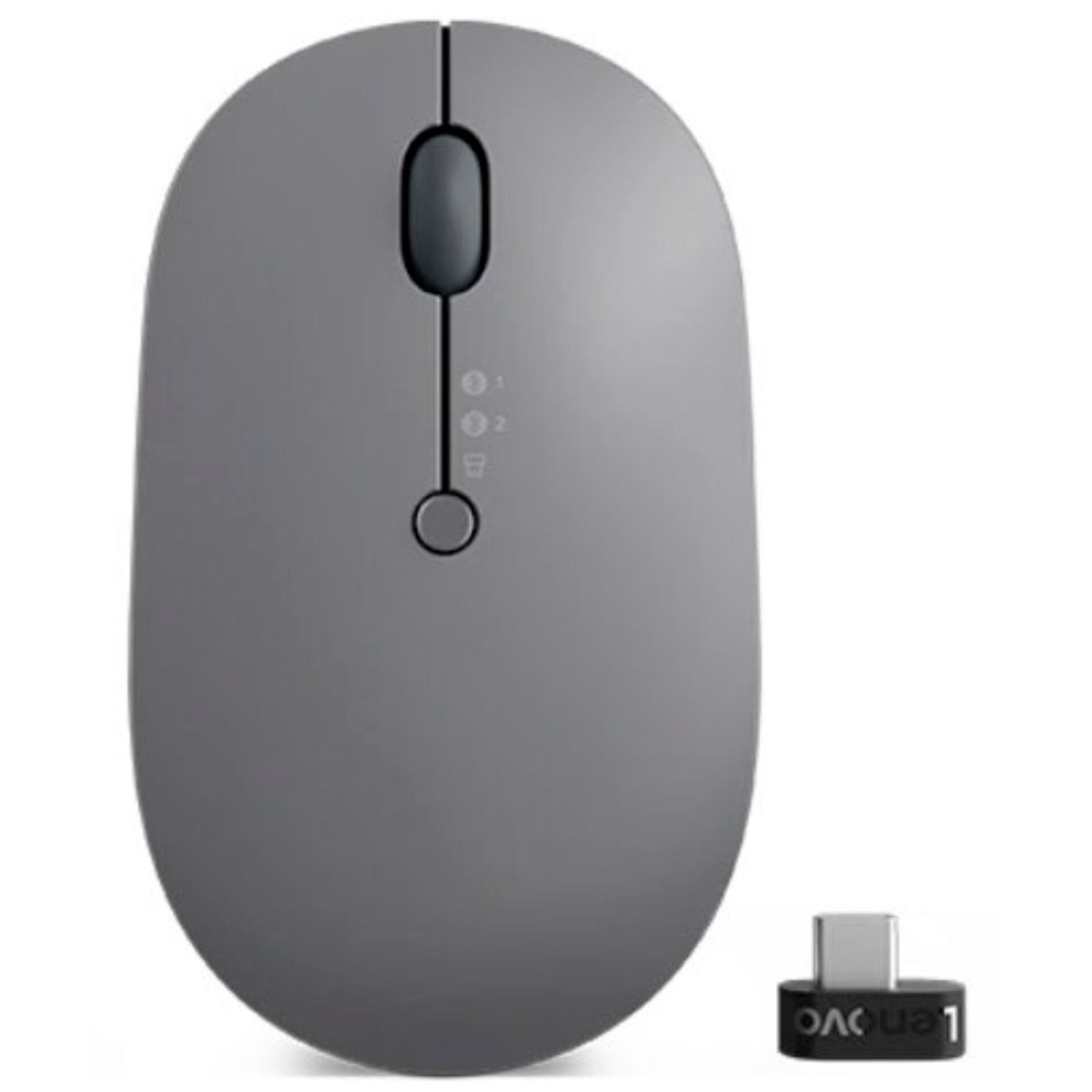 Lenovo Go grigio storm wireless mouse