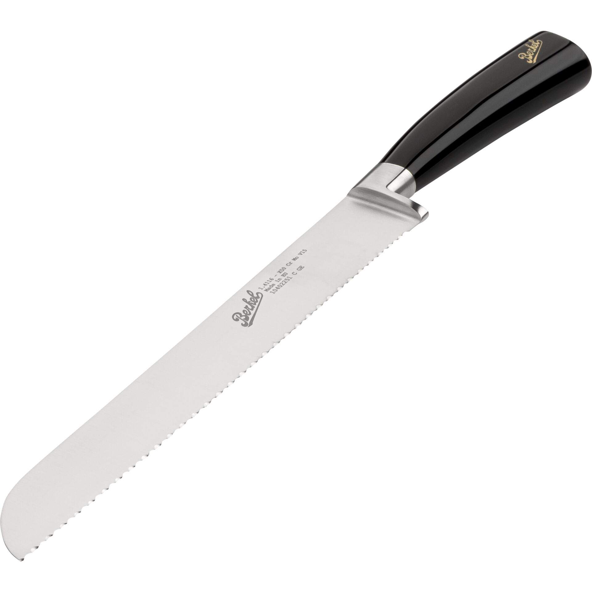 Berkel Elegance lucido nero set da prosciutto 3 pz.