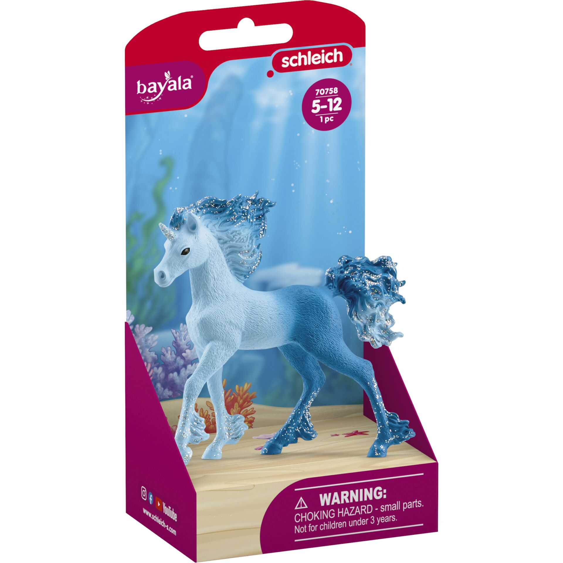 Schleich bayala    Fohlen  70758 Elementa Wasserflammeneinho