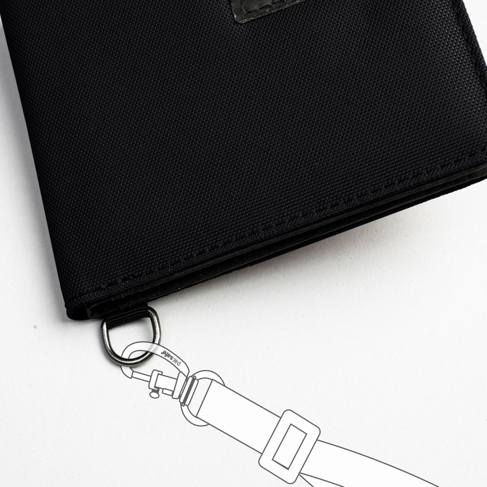 Pacsafe RFIDsafe Portafoglio nero