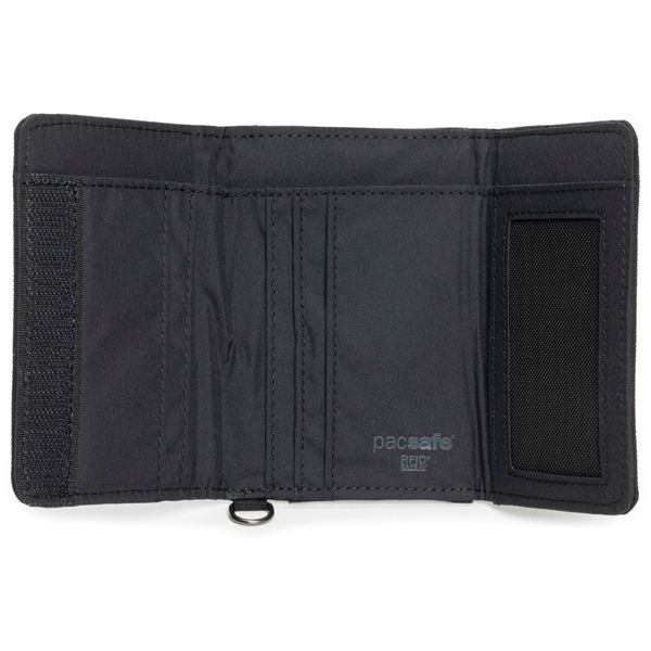 Pacsafe RFIDsafe portafoglio 3 pz. nero