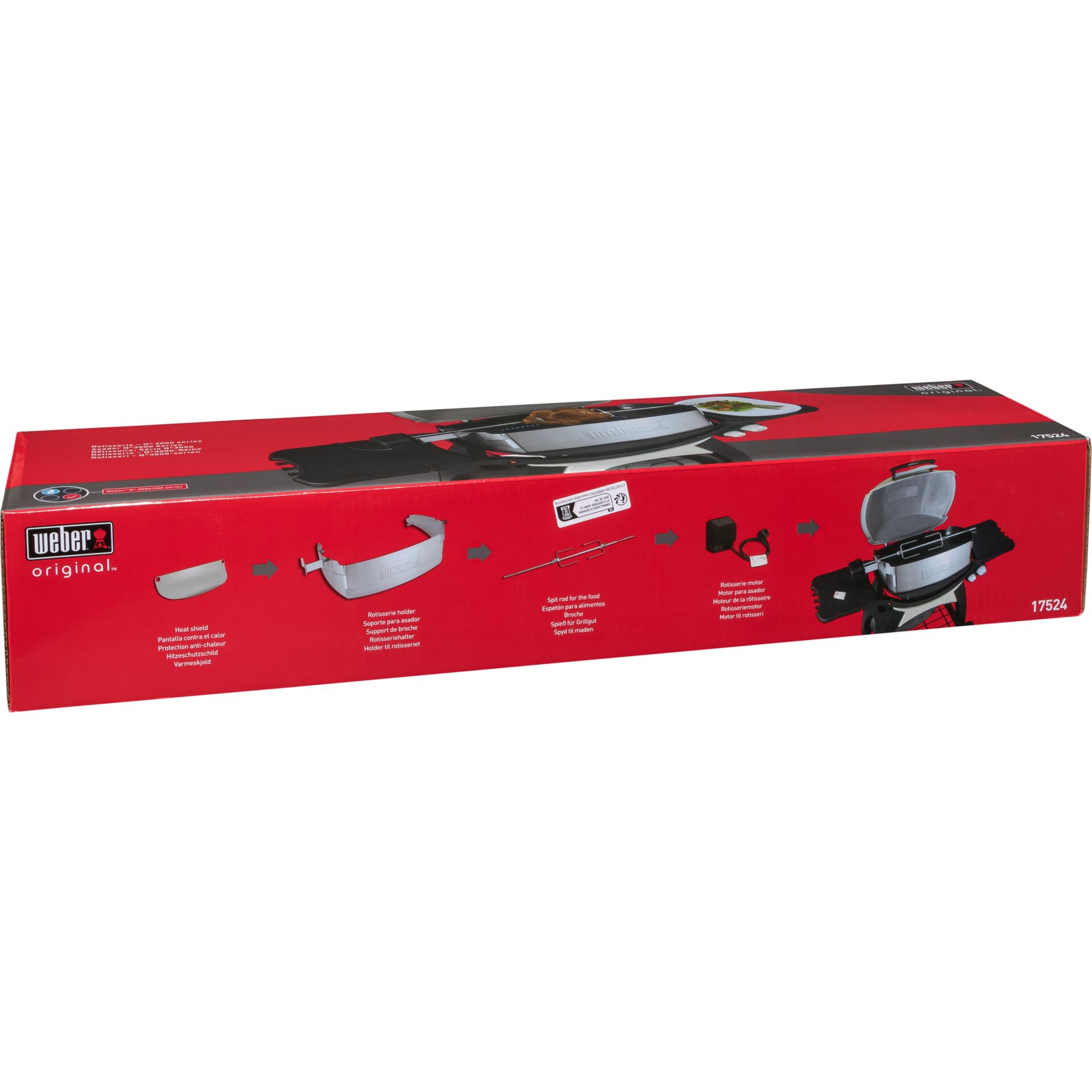 Weber spiedo rotante per serie Q300-/3000