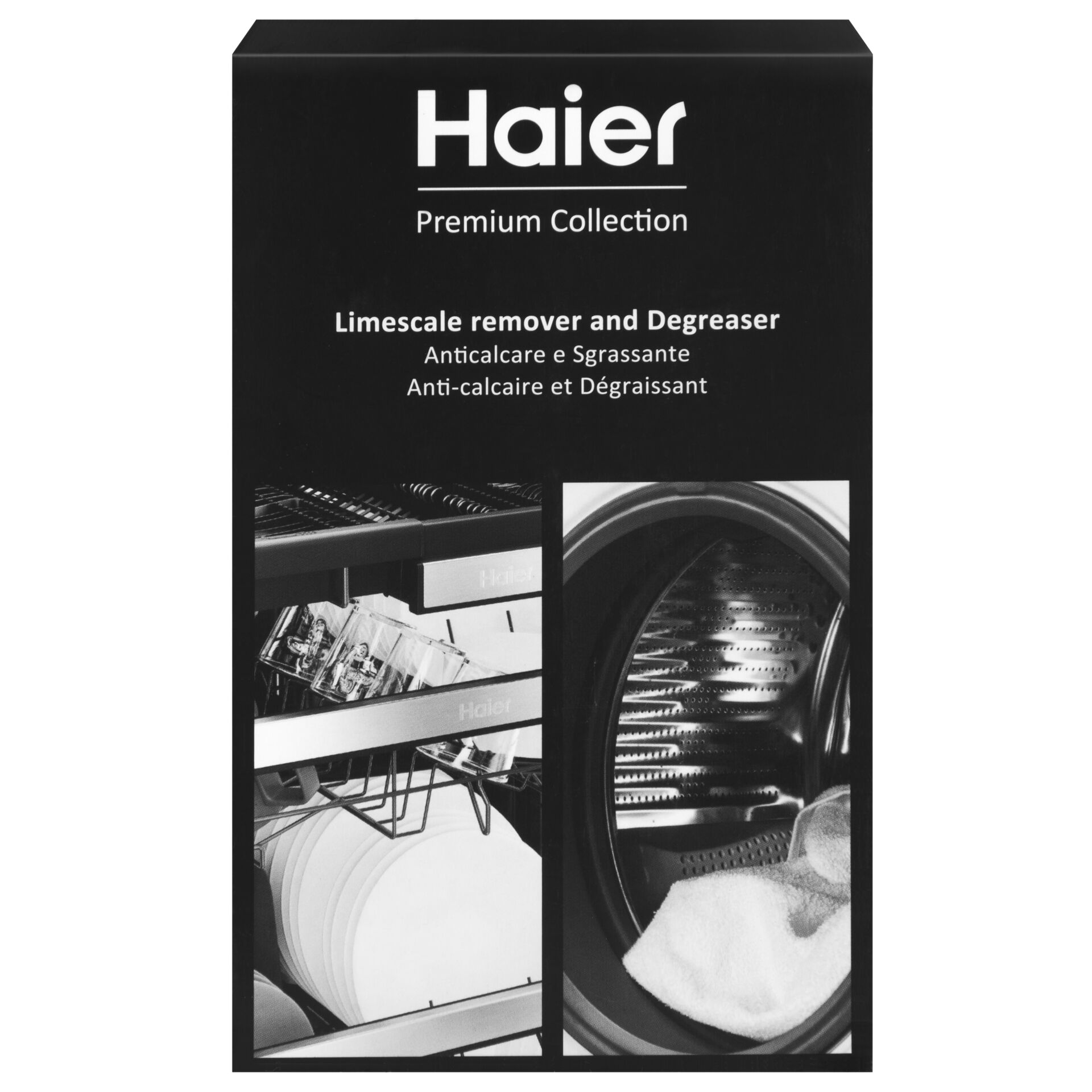 Haier HDDW1012B       12 pcs. Limescale Remover and Degrease
