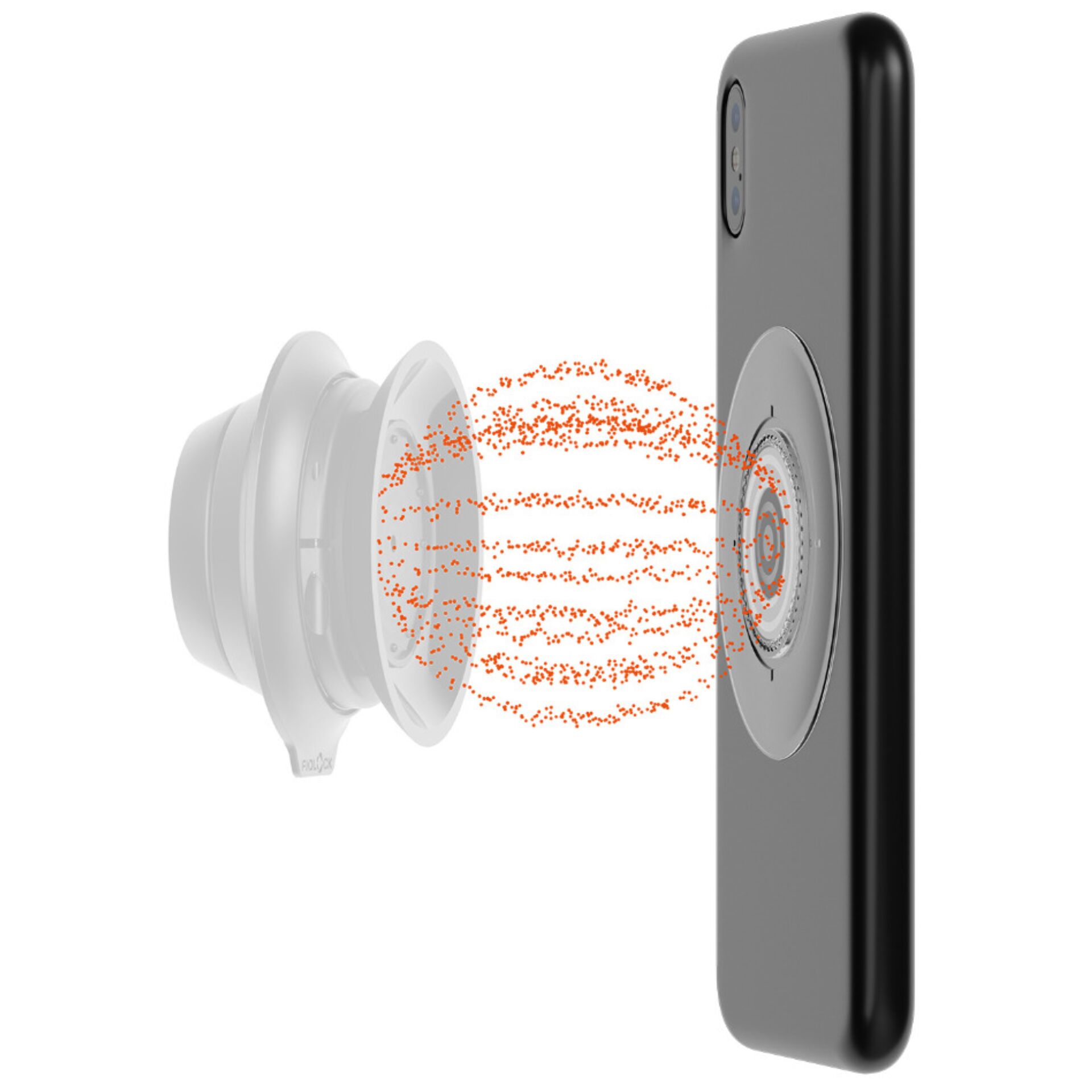 Fidlock VACUUM uni phone patch chiaro