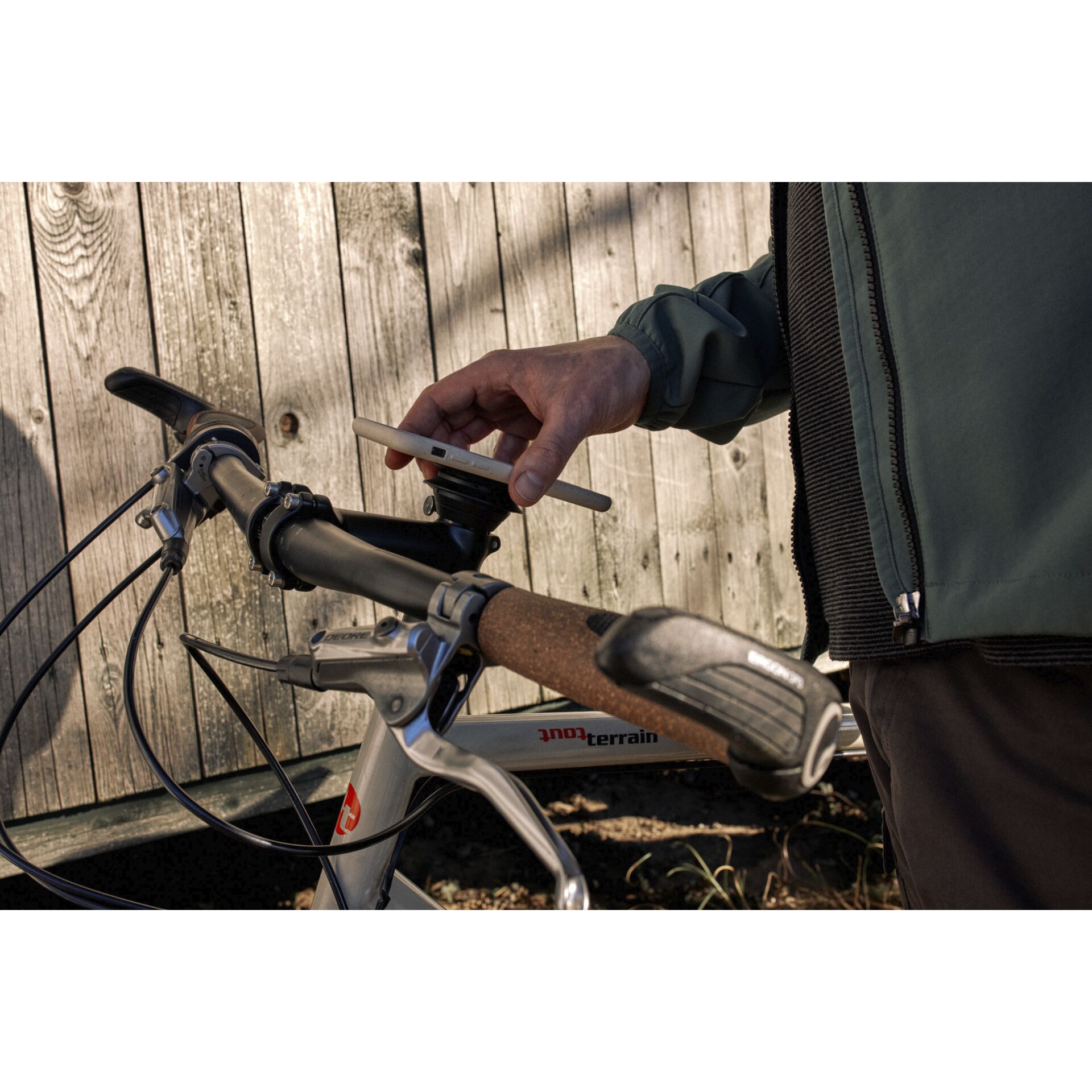 Fidlock VACUUM uni phone patch chiaro