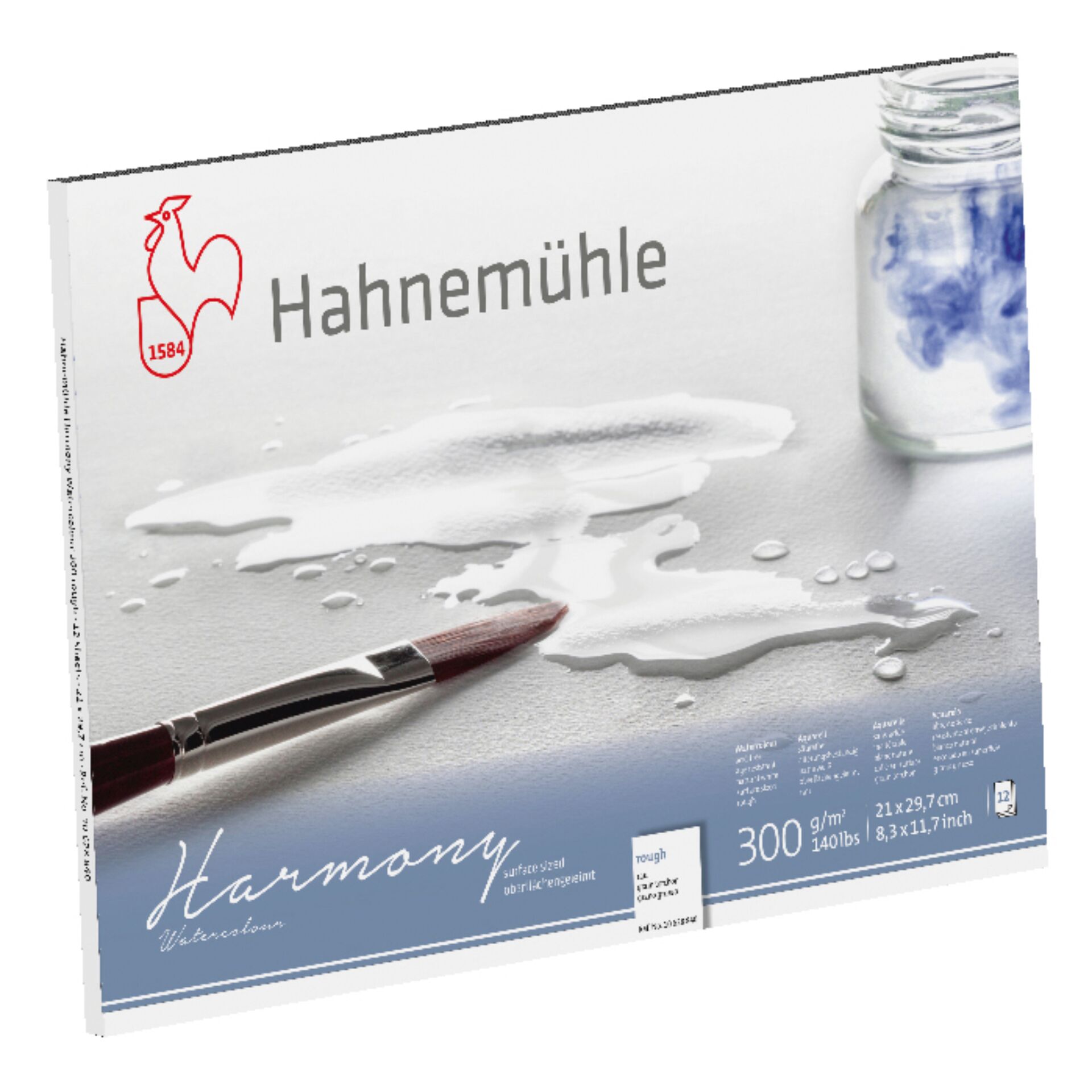 Hahnemühle Harmony Watercolour rough   12 Sheets  300g  A