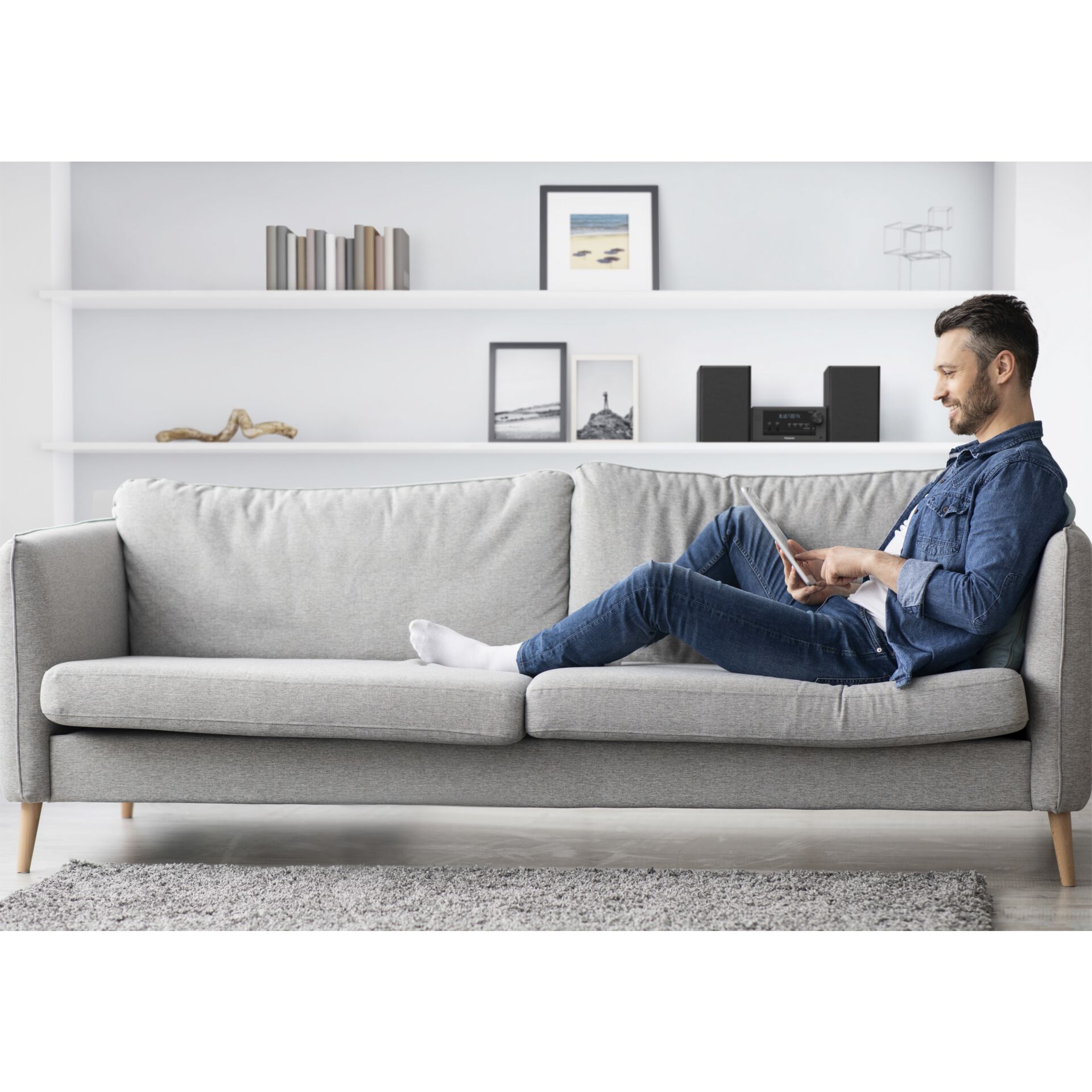 Panasonic SC-PM704EG-K nero