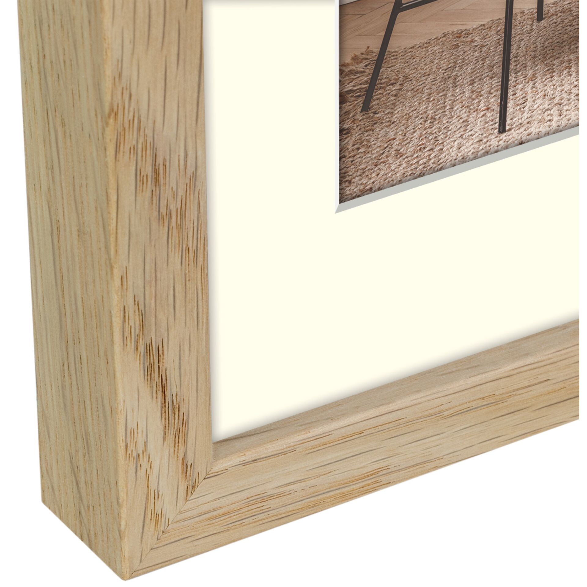 ZEP Malmo natural    20x30/30x40 Holz mit Passepartout     V