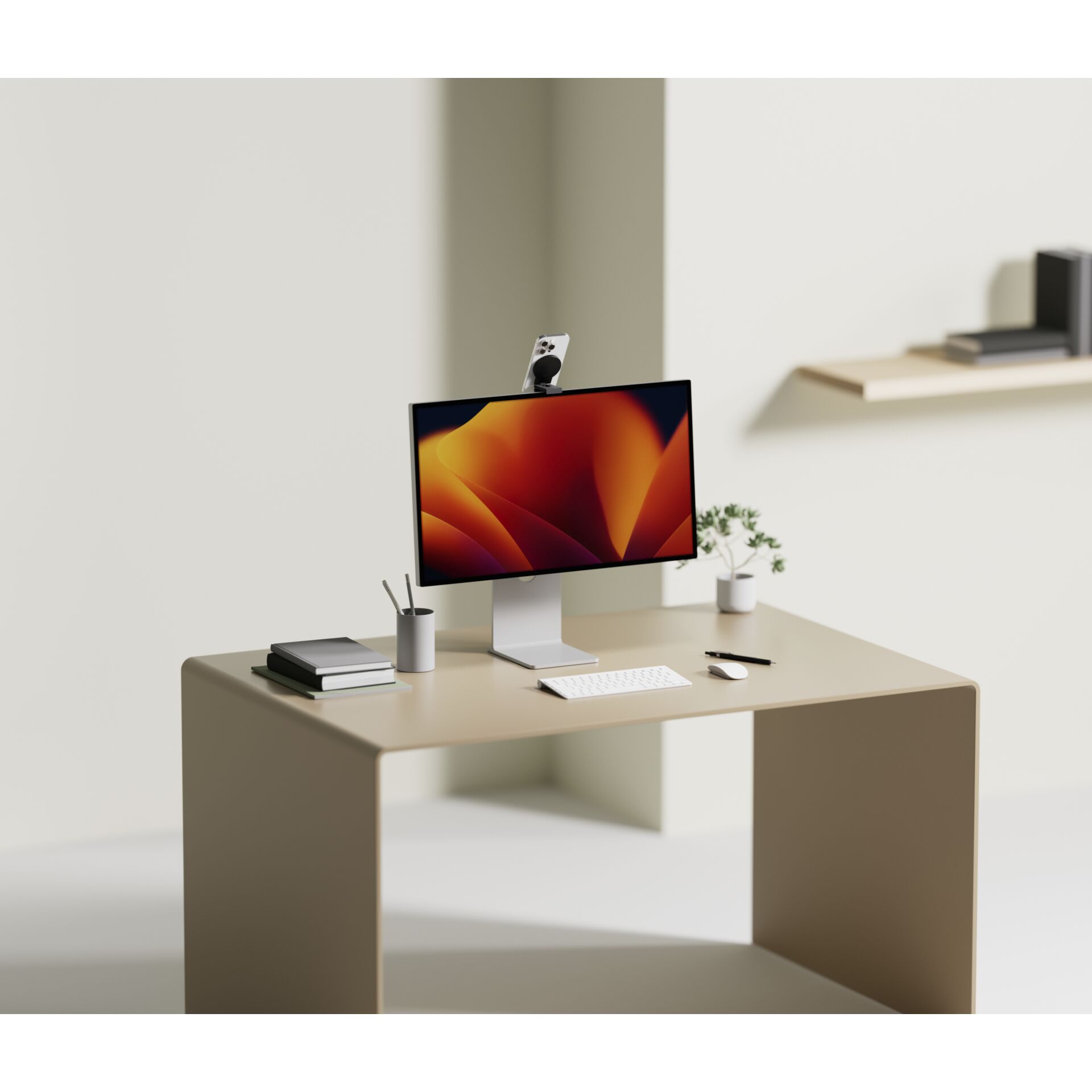 Belkin iPhone Halter mit MagSafe Mac-Desk./Bildschirme MMA00