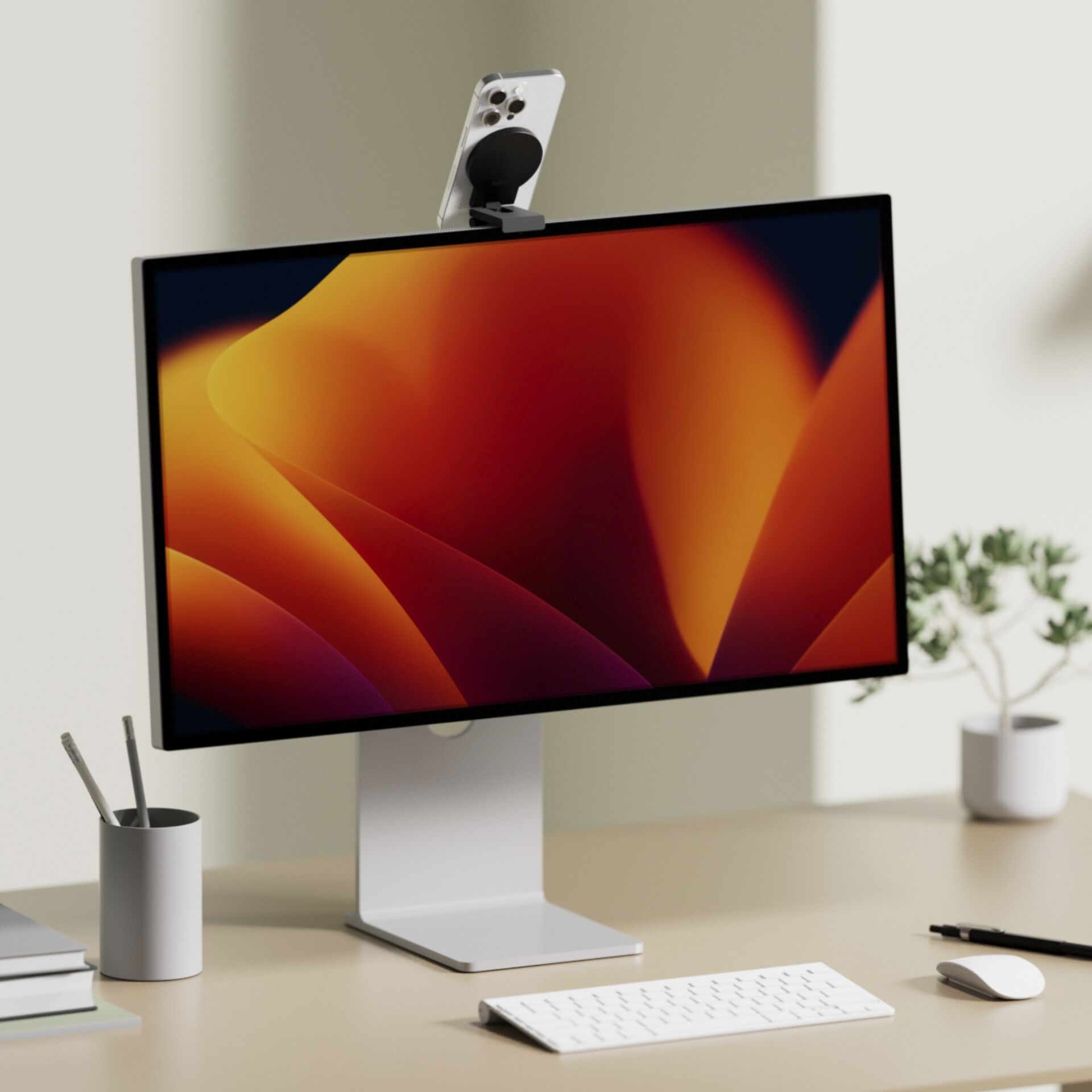 Belkin iPhone Halter mit MagSafe Mac-Desk./Bildschirme MMA00