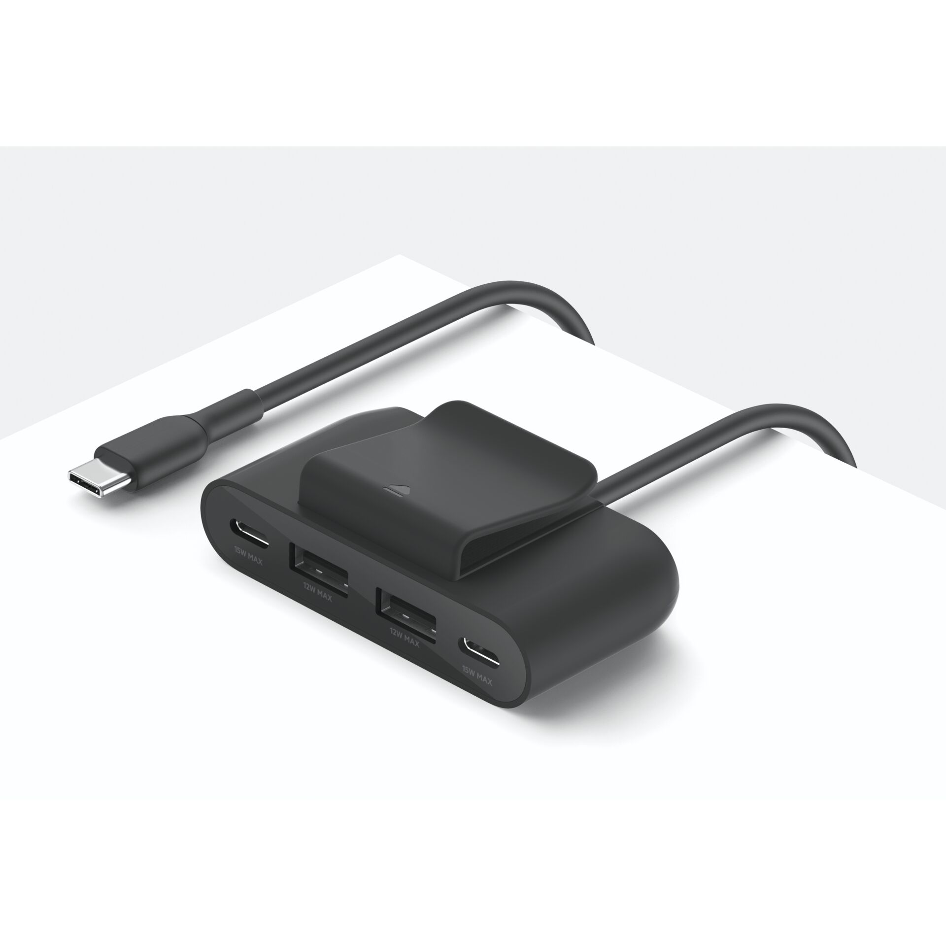 Belkin 4-Port-USB Splitter 2mKab 2xUSB-C/2xUSB-A sw BUZ001bt