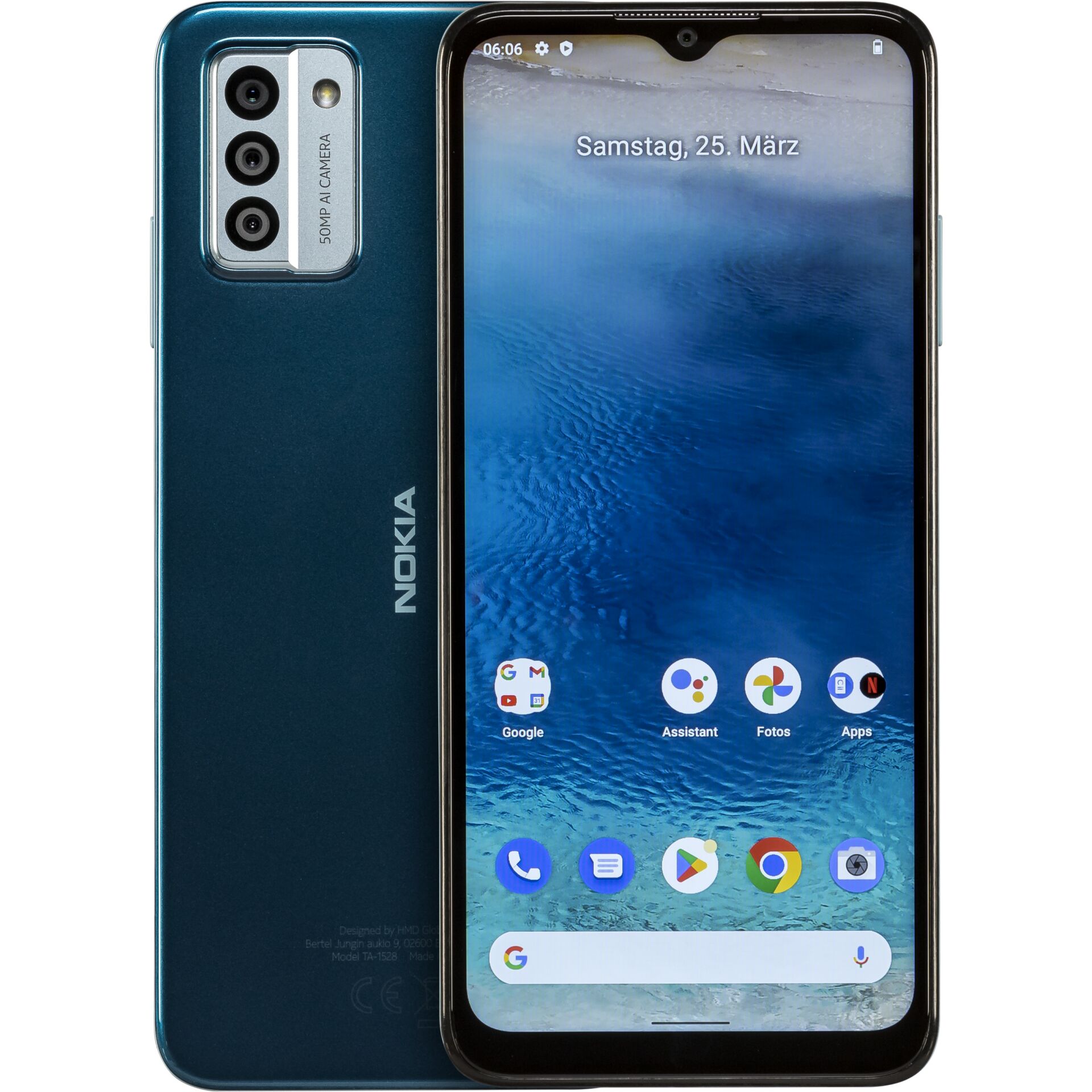 Nokia G22 (4+64GB) lagoon blu