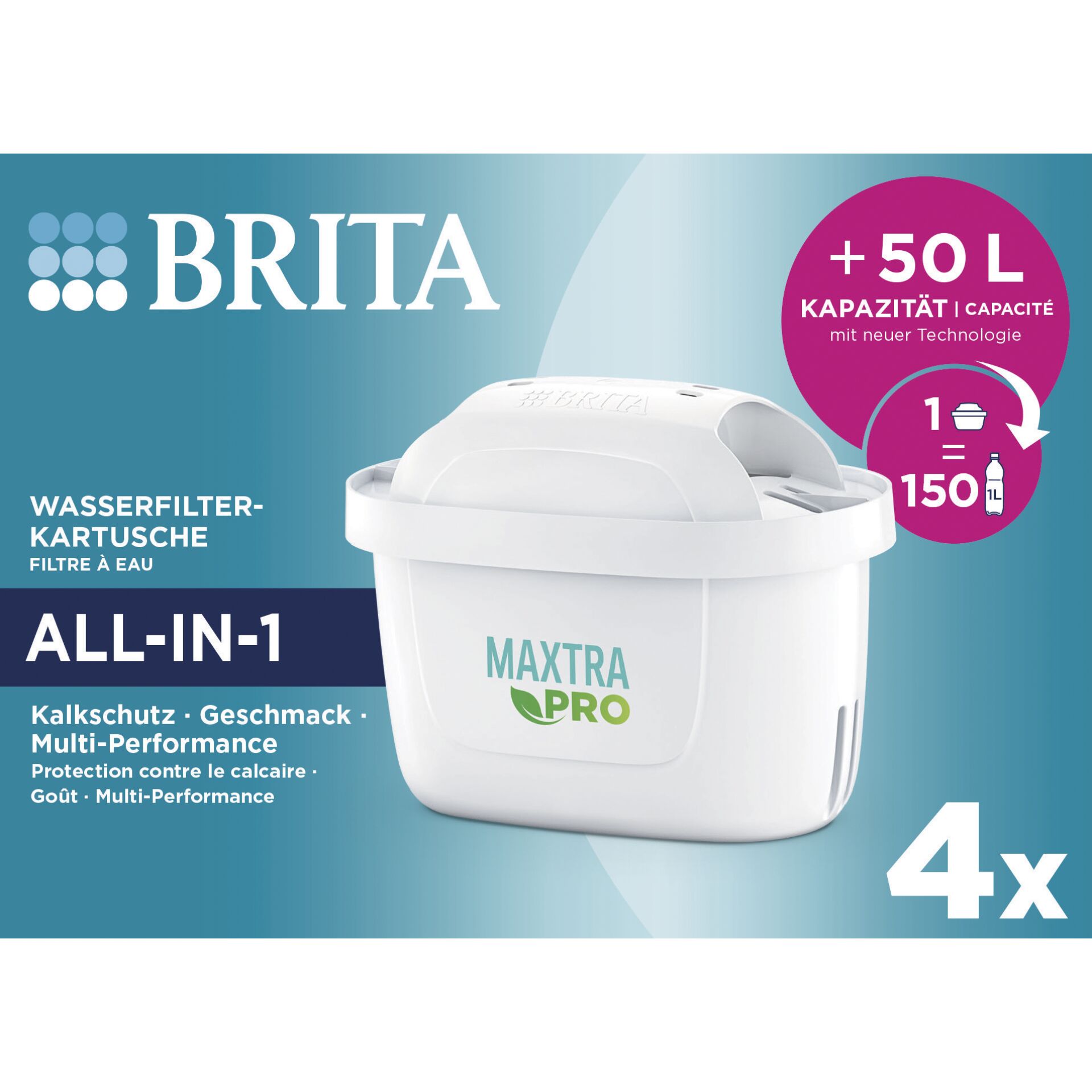 Brita MAXTRA PRO ALL-IN-1 Pack 4