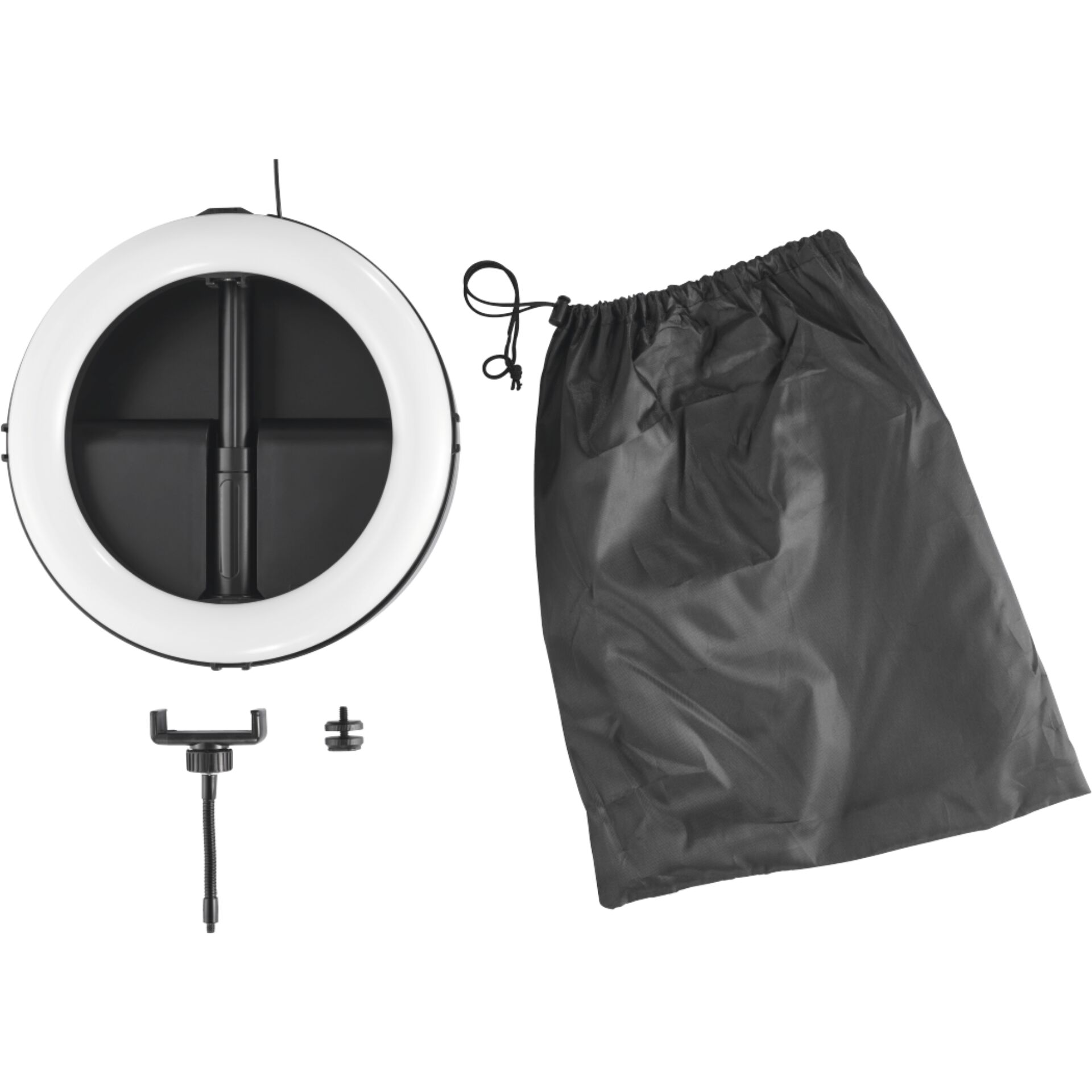 Hama SpotLight FoldUp 102 II LED-Ringleuchte f. Smartphone