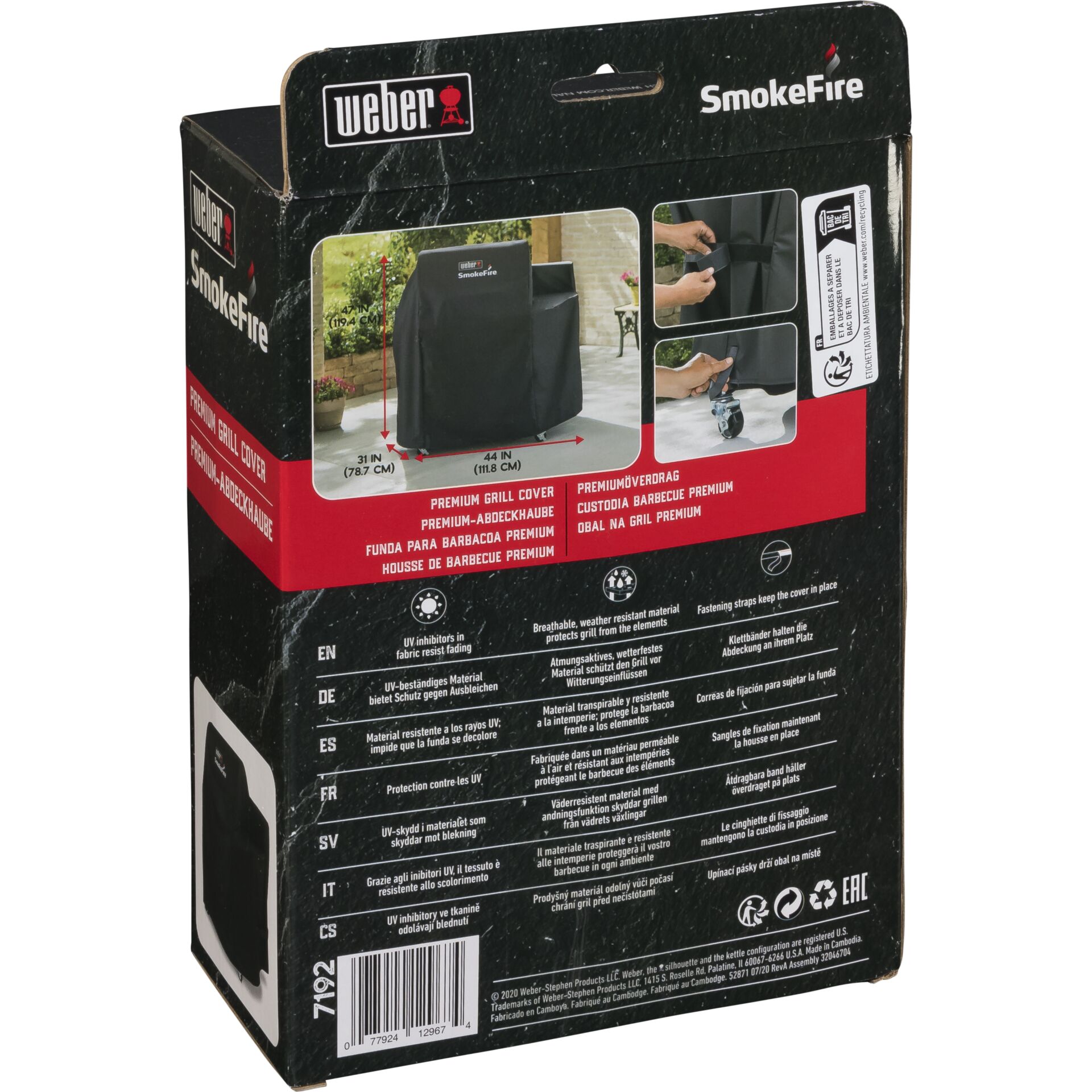 Weber Premium copertura per SmokeFire EX4