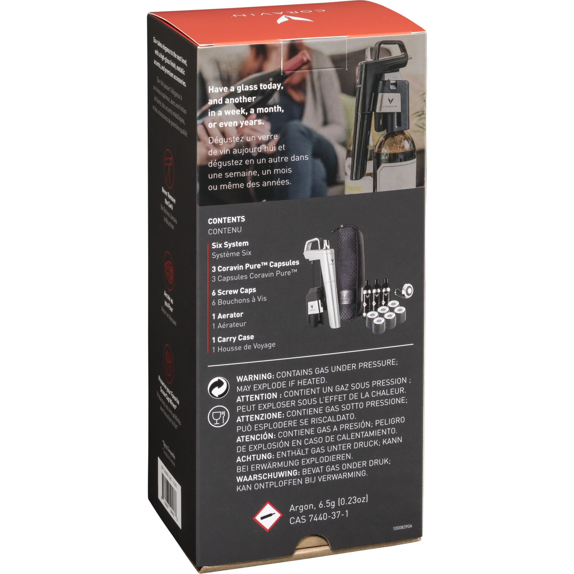 Coravin Weinsystem Timeless Six + 12 pezzi