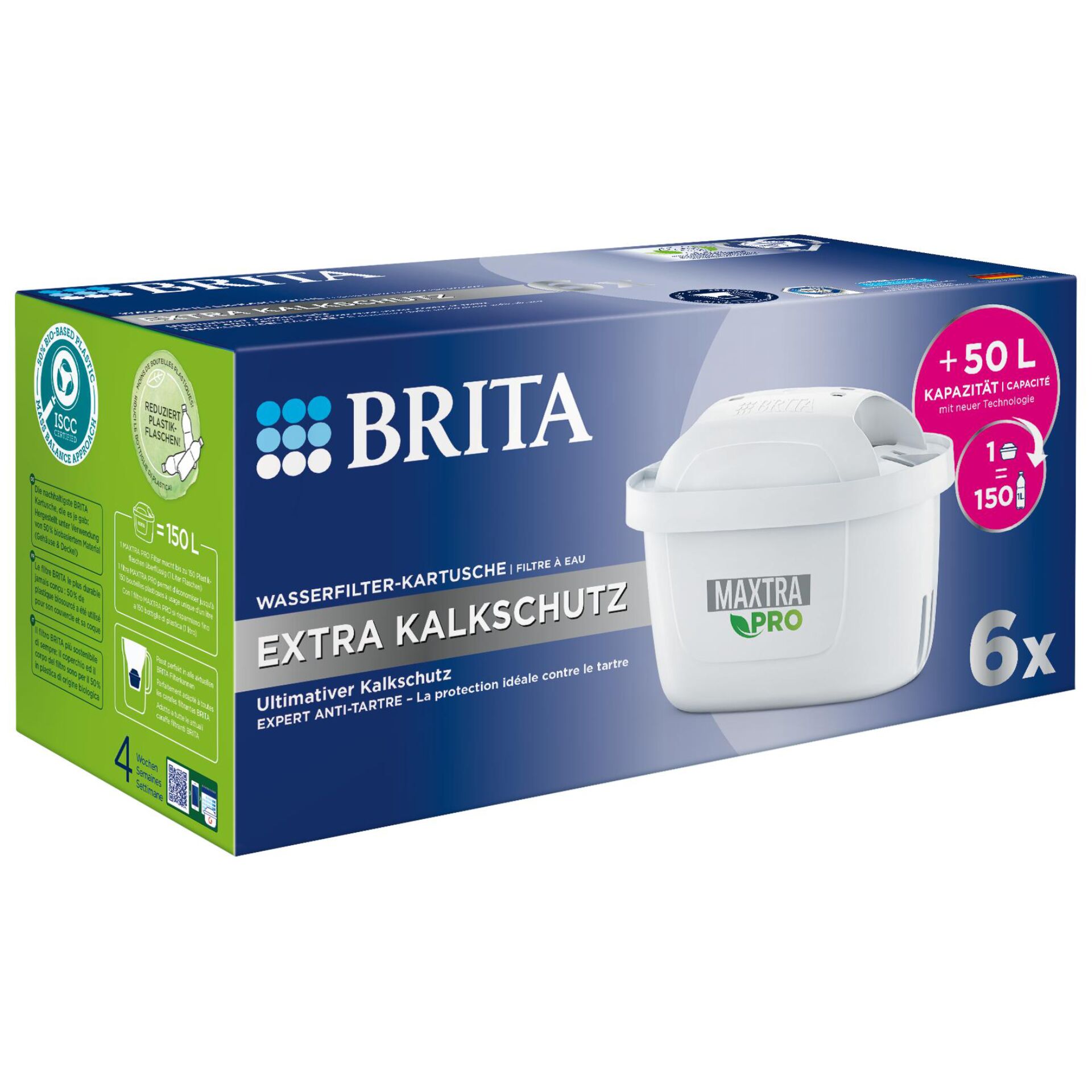 Brita MAXTRA PRO Extra Kalkschutz, Pack 6