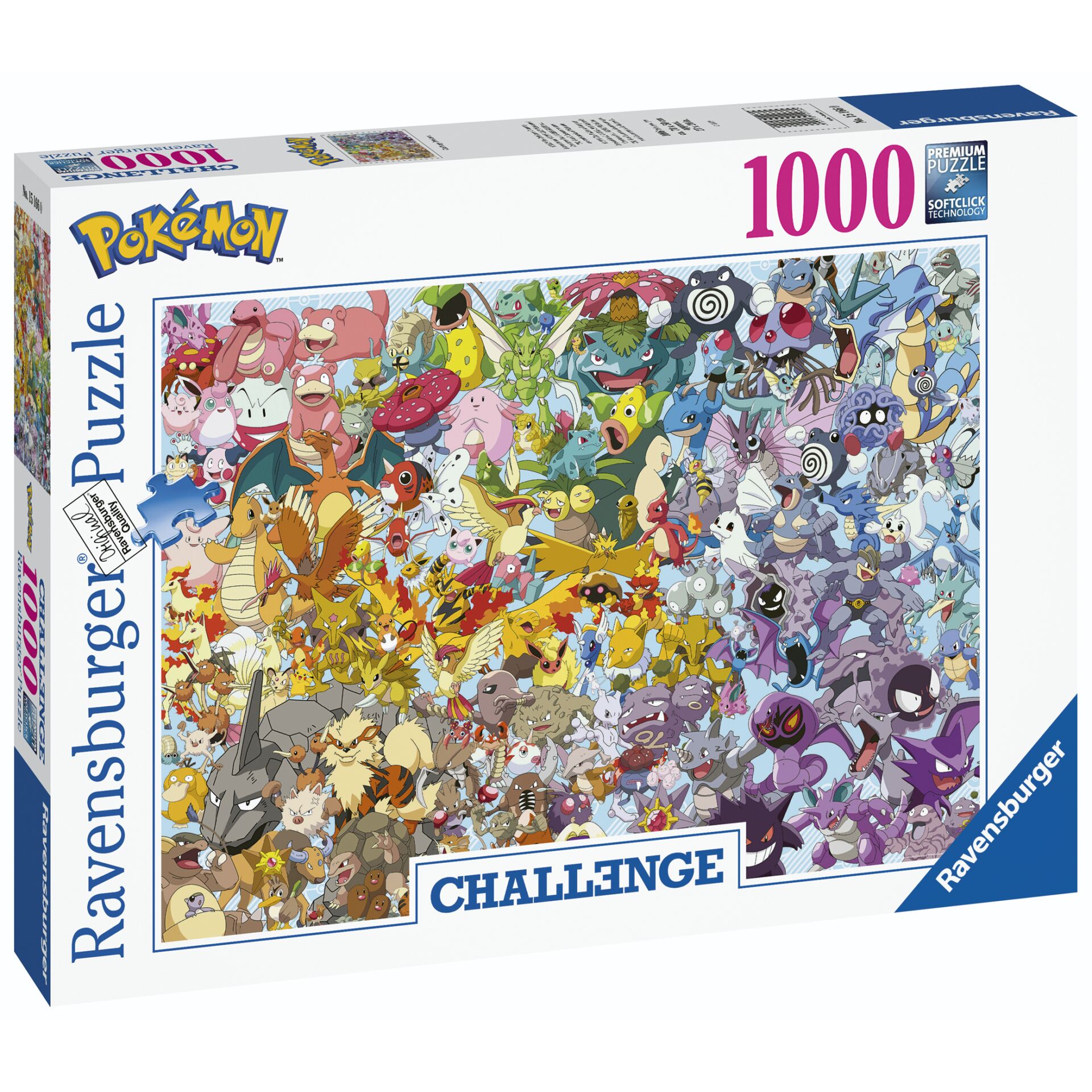 Ravensburger 1000 Teile Challenge Pokemon