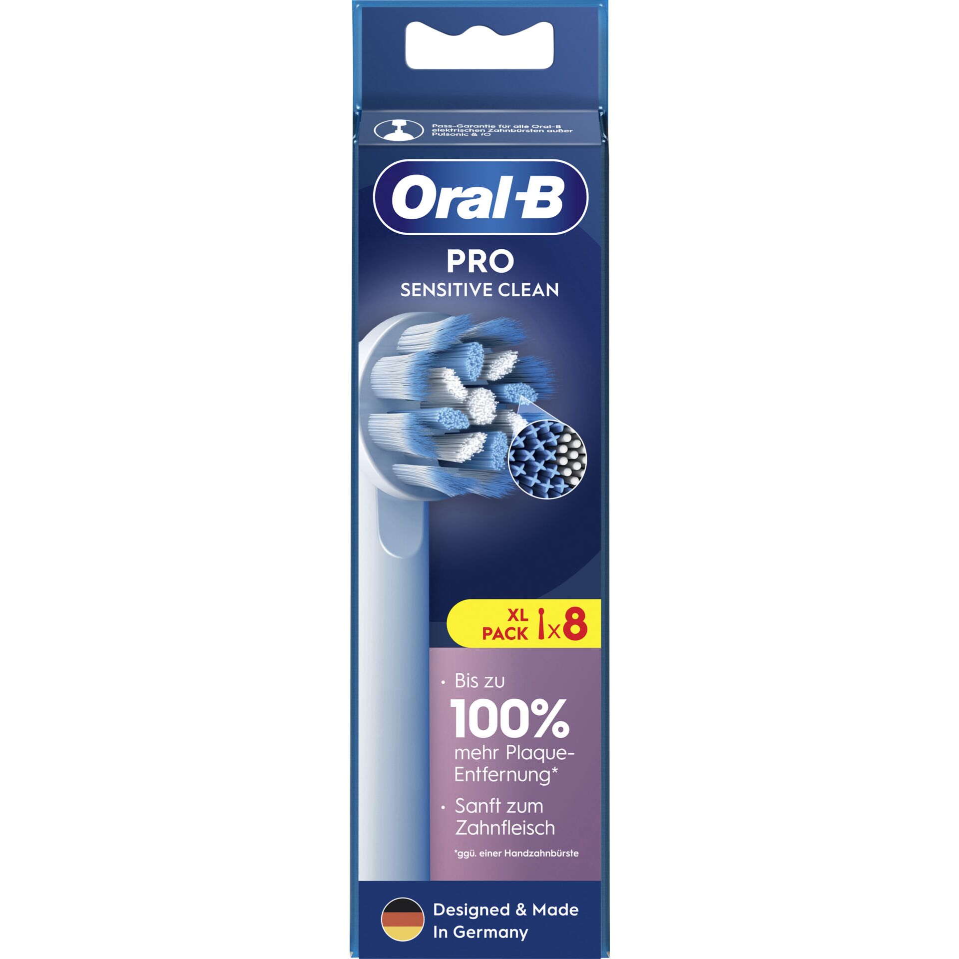 Oral-B testine di ricambio Pro Sensitive Clean 8pz
