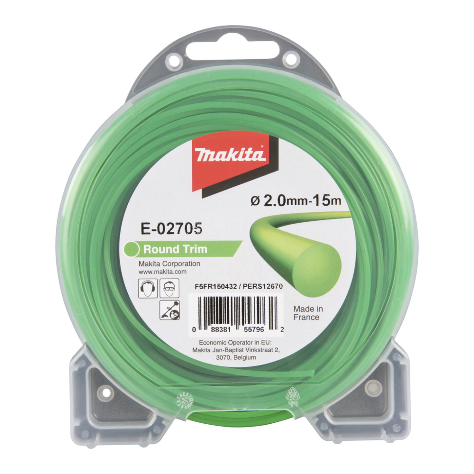 Makita E-02705 Mähfaden rund 2,0mmx15m