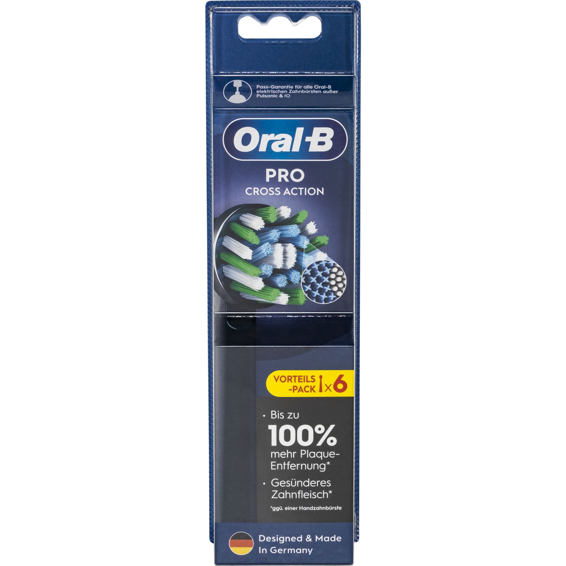 Oral-B testine ricambio nero ProCrossAction CleanMaximizer6e
