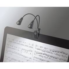 K&M 12243 Music Stand Light Double LED FlexLight 2