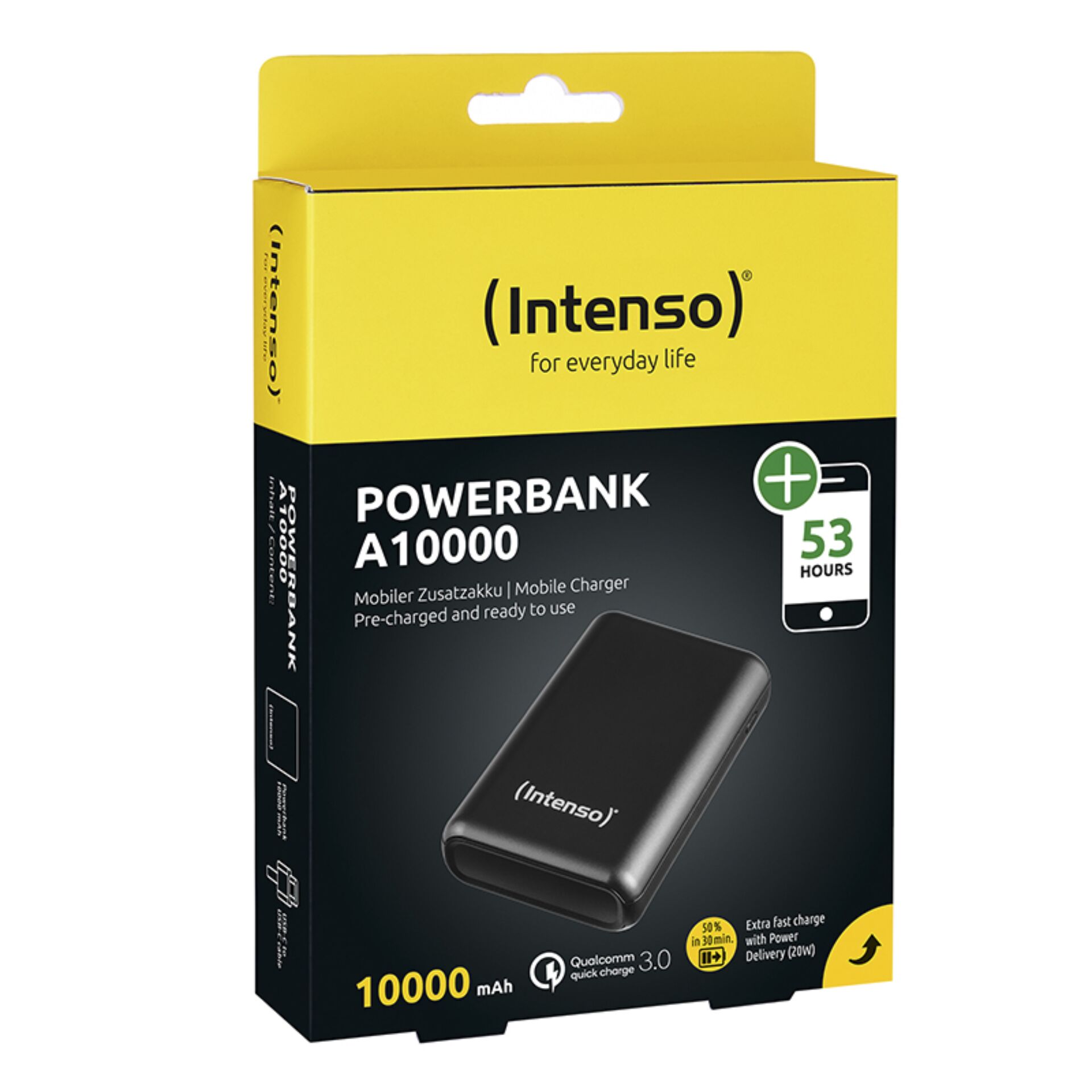 Intenso Powerbank A10000 Power Delivery 10000 mAh anthrazit