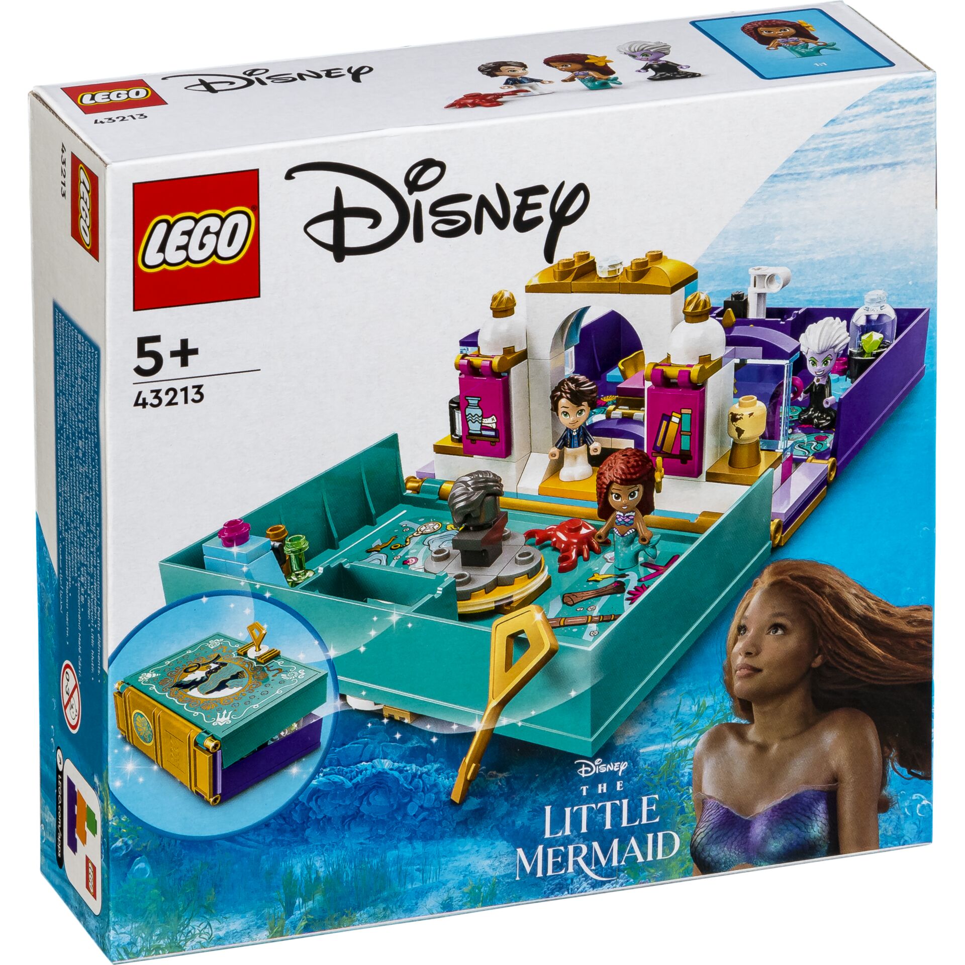 LEGO Disney 43213 Die kl. Meerjungfrau-Märchenbuch