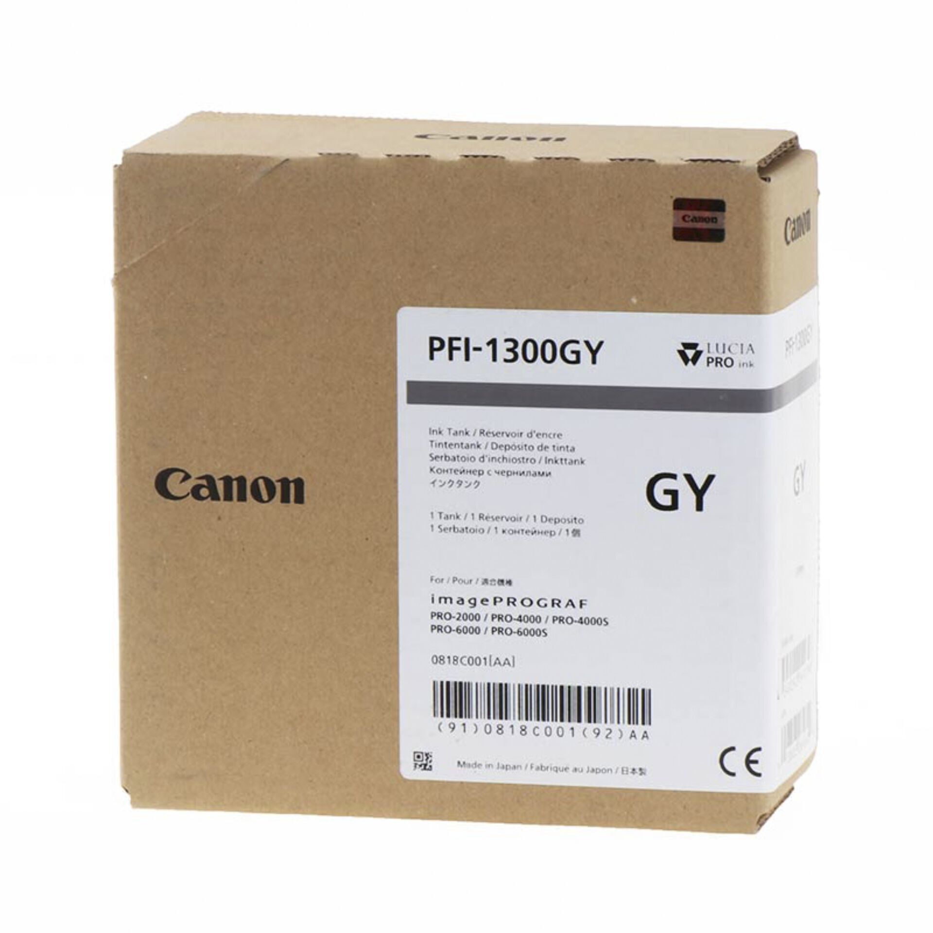 Canon PFI-1300 Tinte foto grey 330 ml
