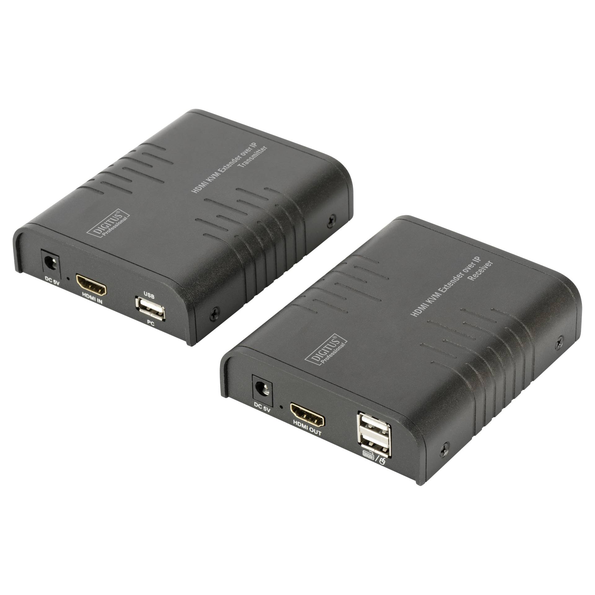 DIGITUS HDMI KVM Extender 120 m Voll HD via cavo da rete