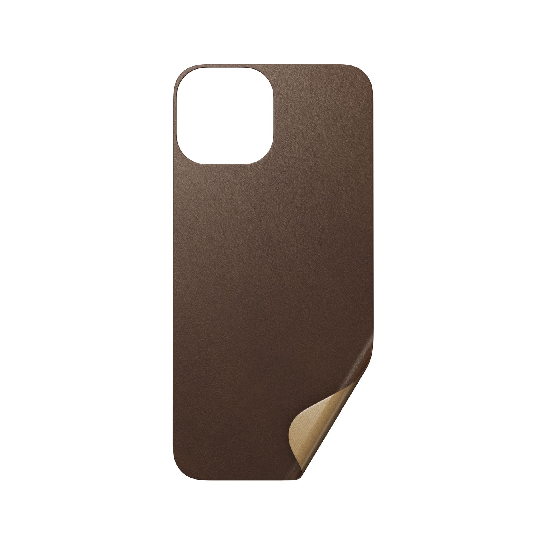 Nomad Leather Skin Rustic Brown iPhone 13 Mini