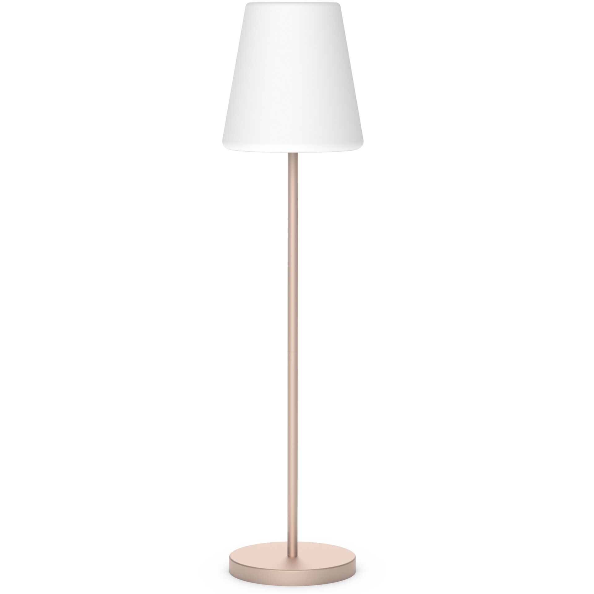 New Garden Lola Slim 180 LED lampada da terra oro rosa