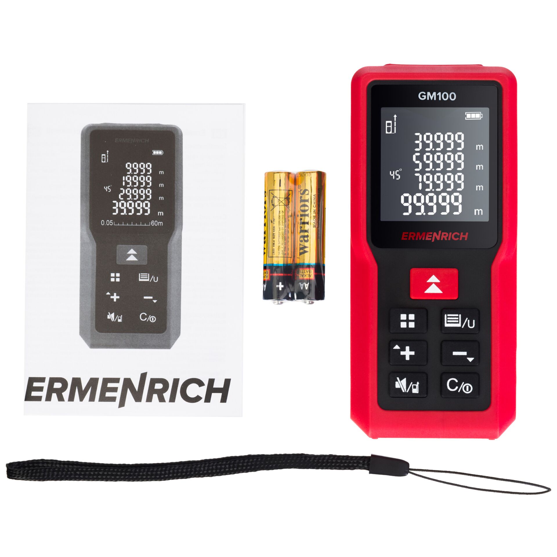 Ermenrich Reel GM100 misuratore laser