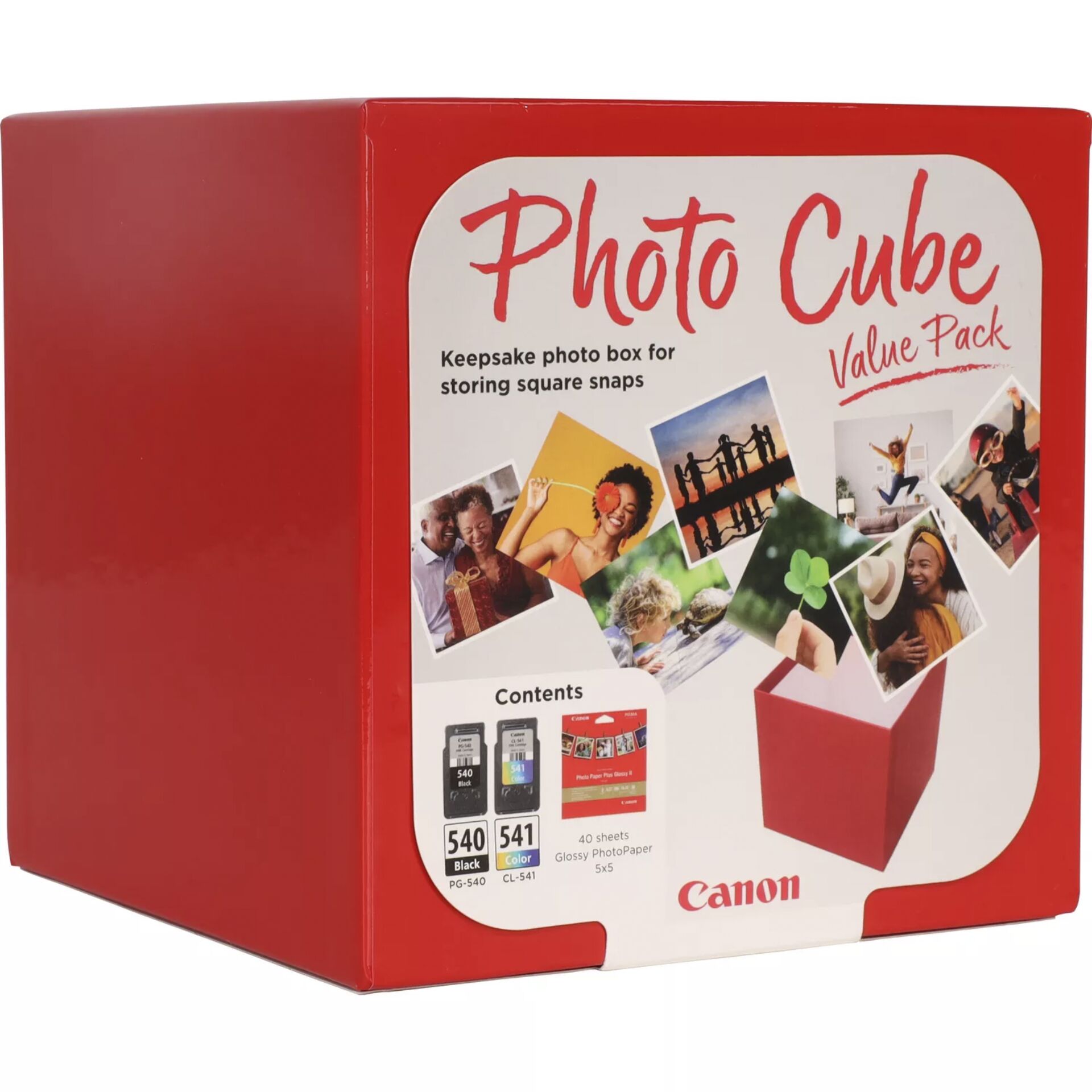 Canon PG-540 / CL-541 Photo Cube Value Pack PP-201 13x13cm 4