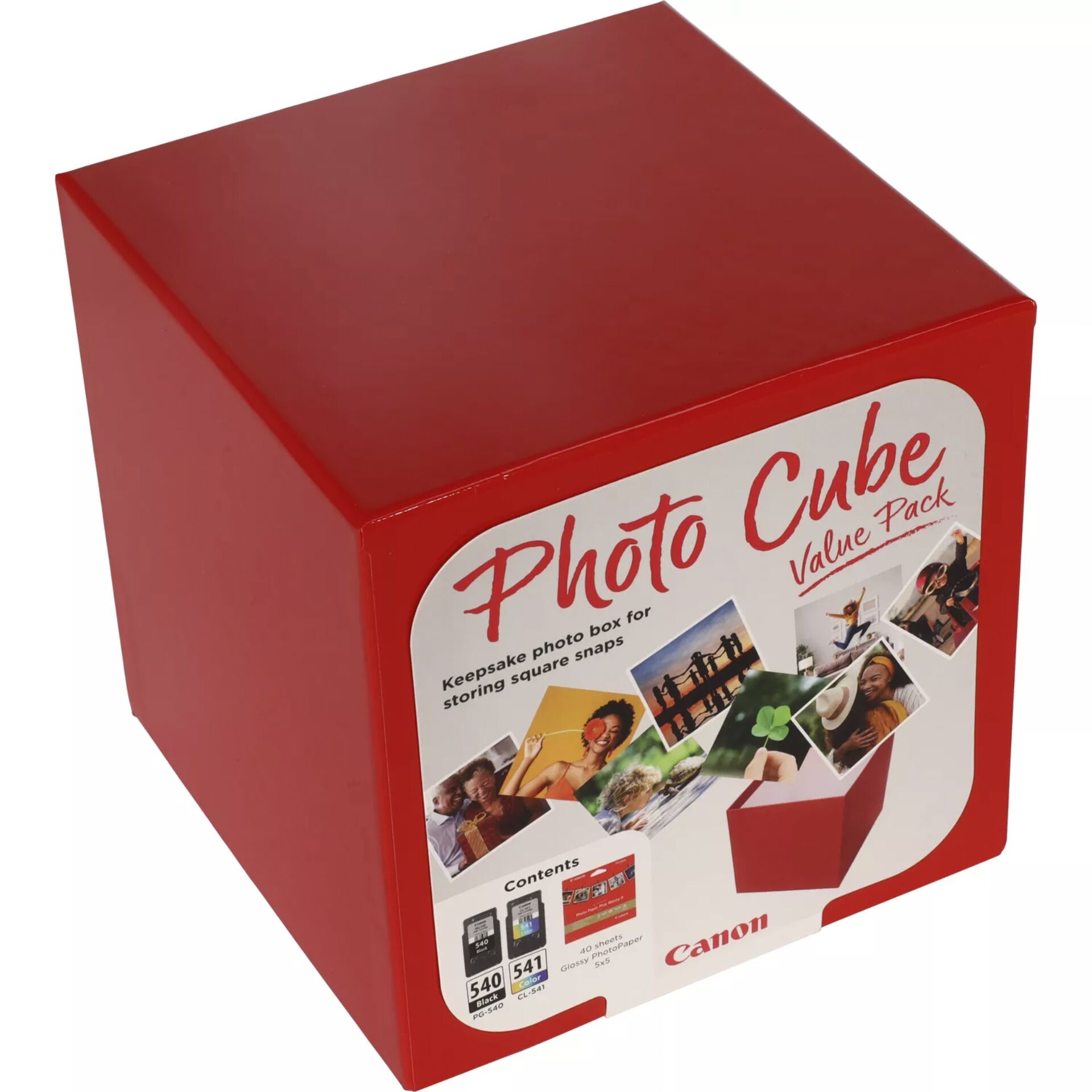Canon PG-540 / CL-541 Photo Cube Value Pack PP-201 13x13cm 4