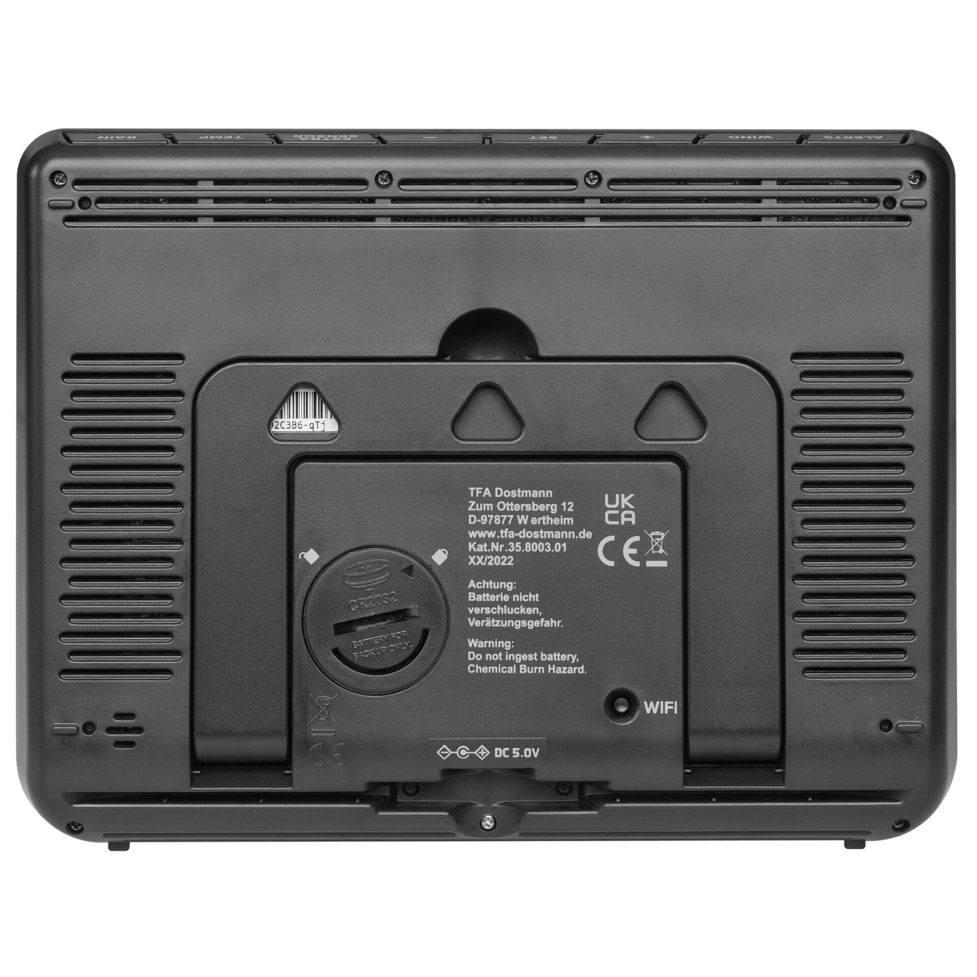 TFA 35.8003   View Pro stazione meteo radiocontrollata con W
