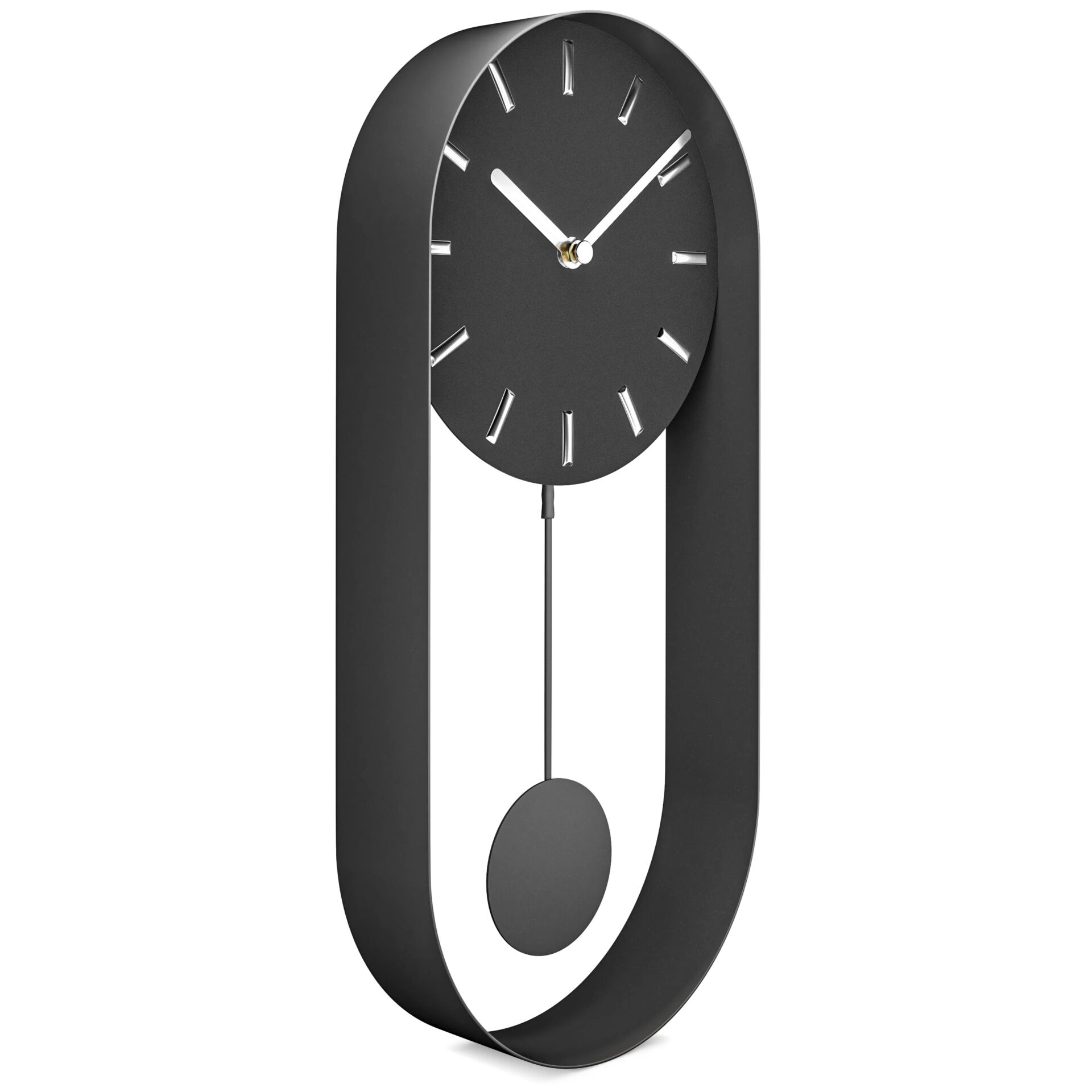 Mebus 12931                 nero orologio a pendolo al quarz