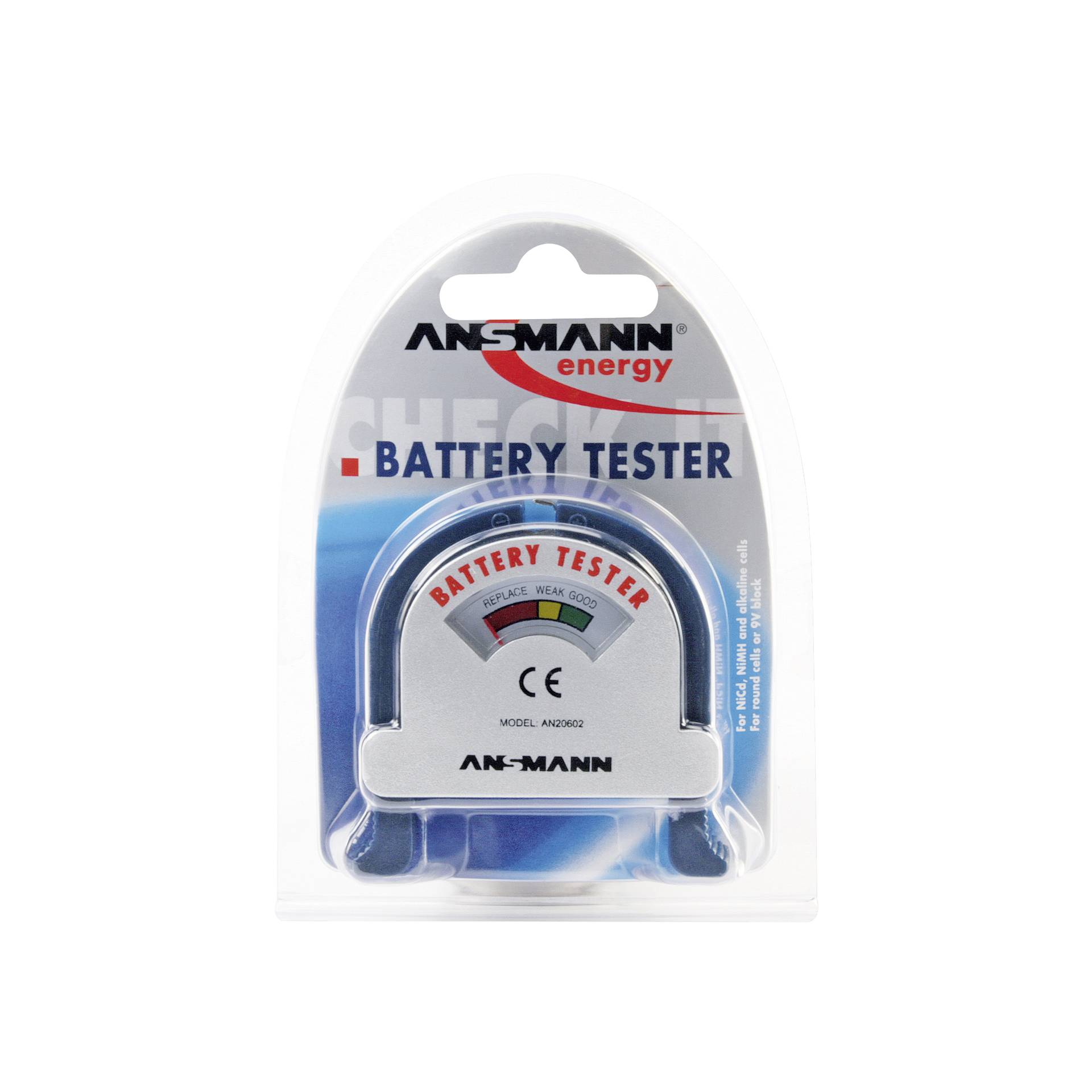 Ansmann Tester per batterie
