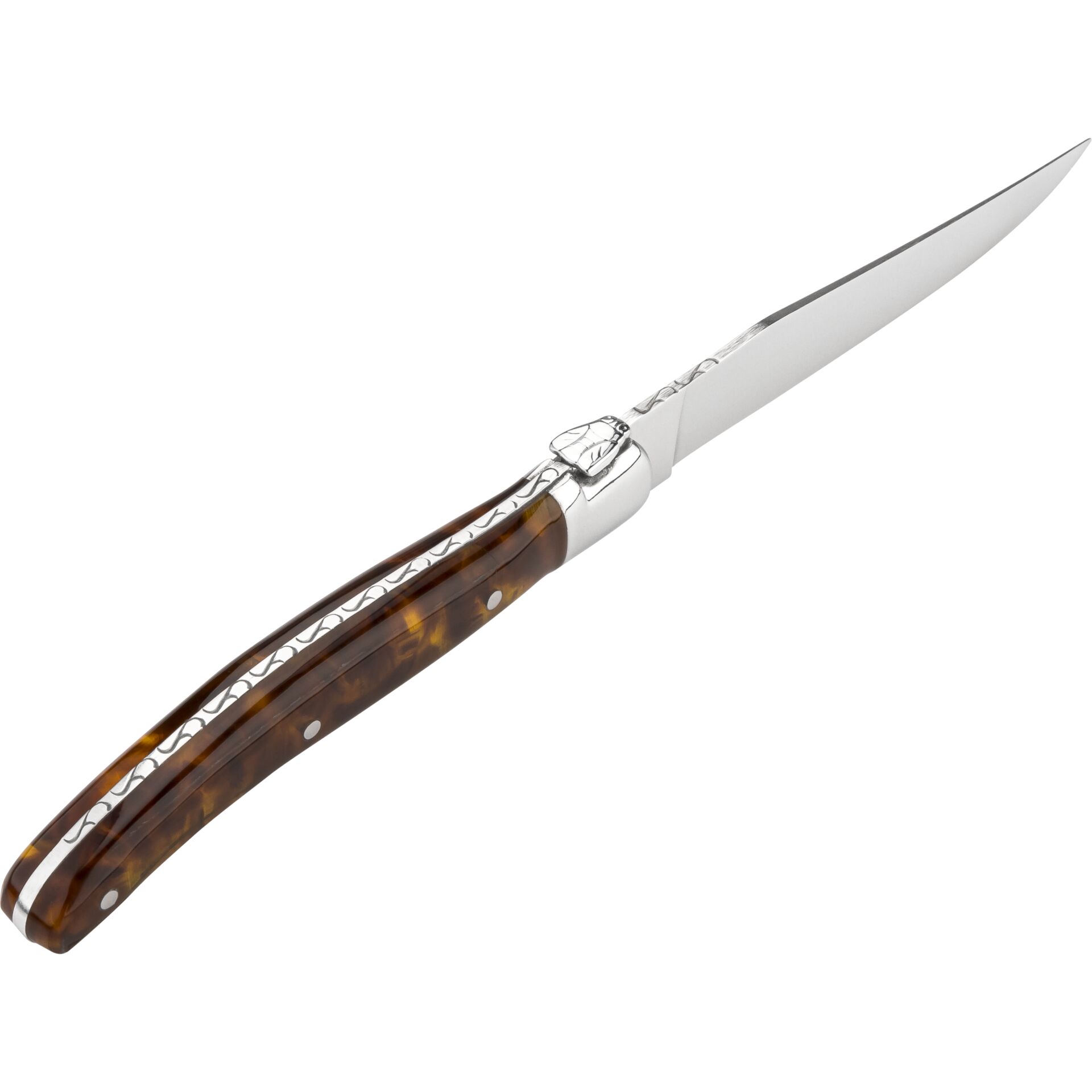 Jean Dubost Laguiole coltello da bistecca acril. 6 pz