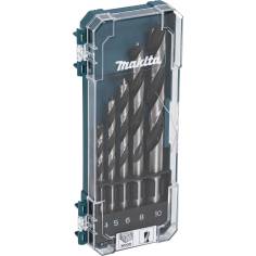 Makita D-72861 set punte per legno  4-10mm 2