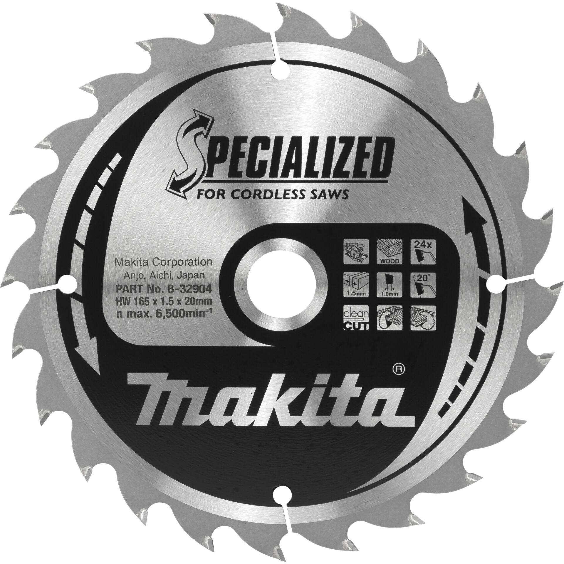 Makita B-32904 SPECIALIZED lama 165x20x24Z