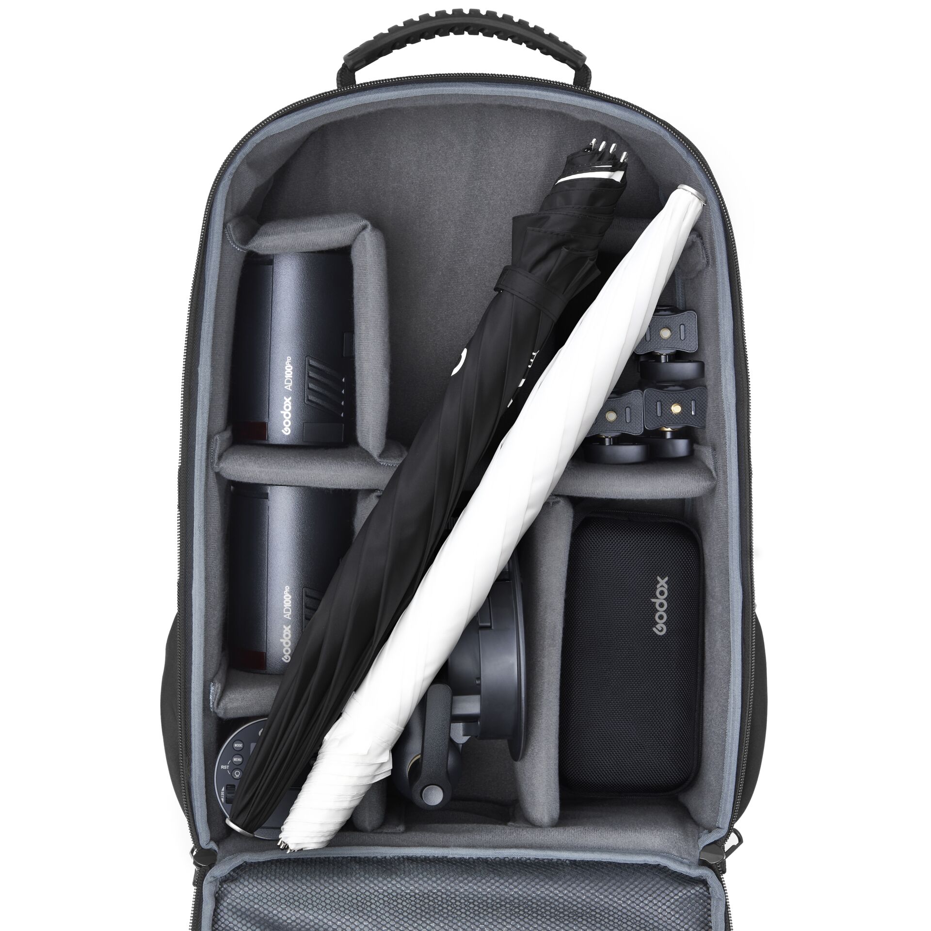Godox AD100Pro - K2 Dual flash Backpack kit