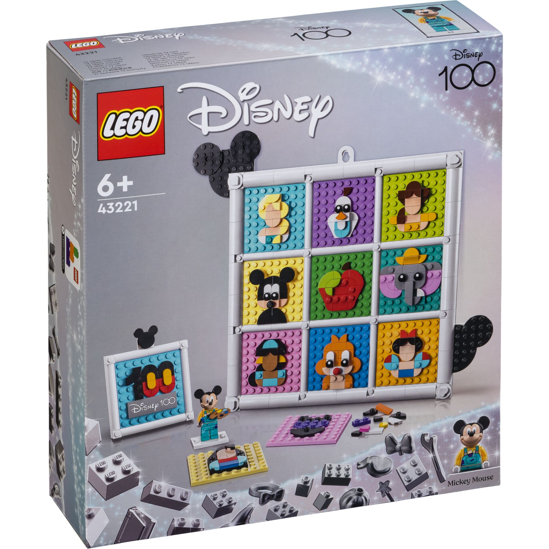 LEGO Disney 43221 100 anni di icone Disney